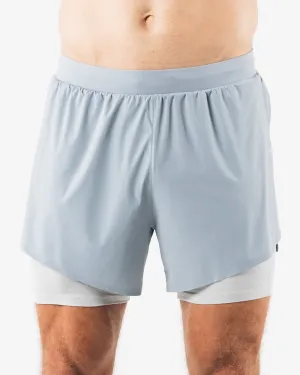 Flex Short - Slate Playful Prints