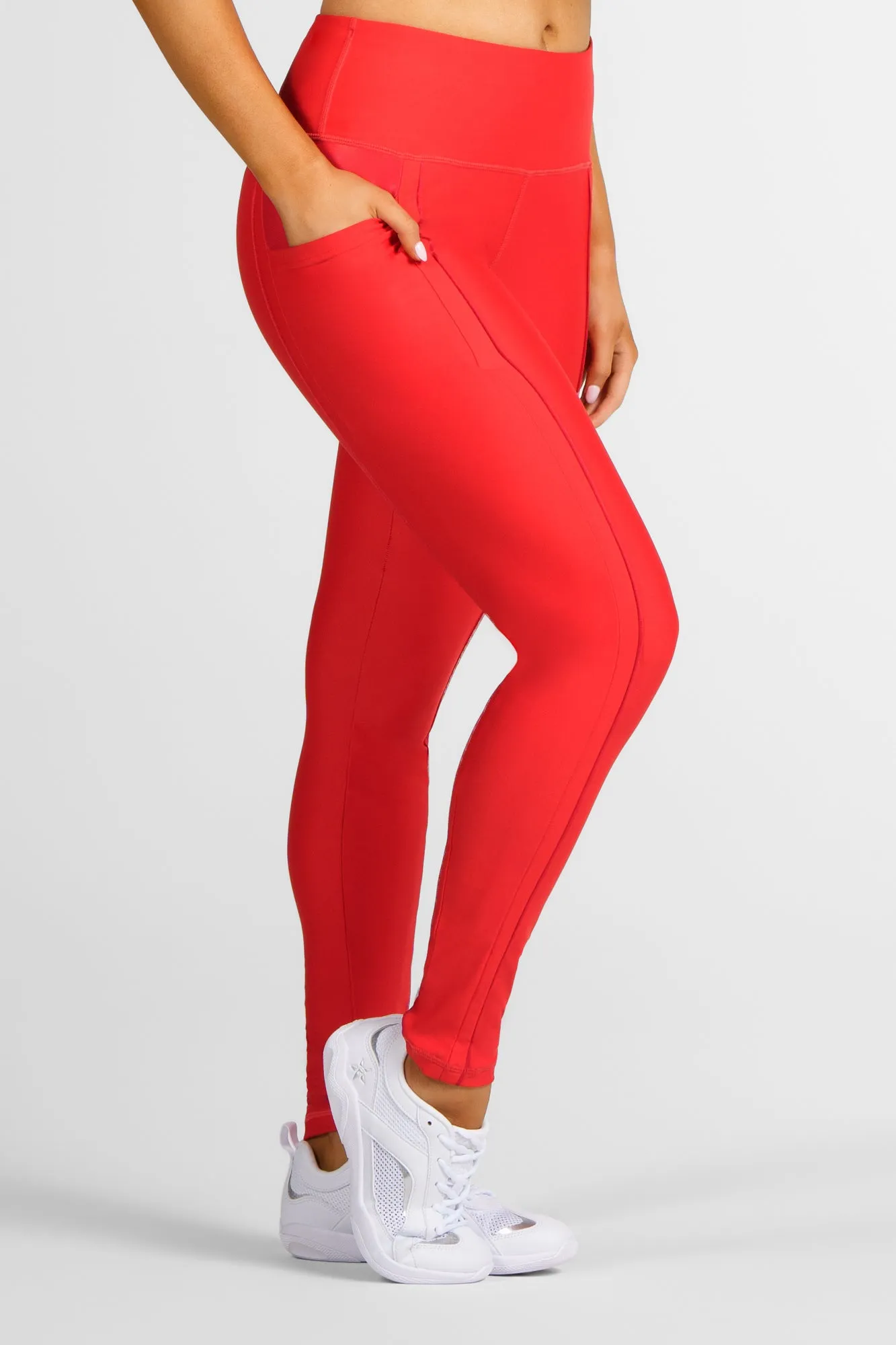 Miss America Leggings in Crowned Red Holiday Outfit Quick Dry Extra Soft For Men