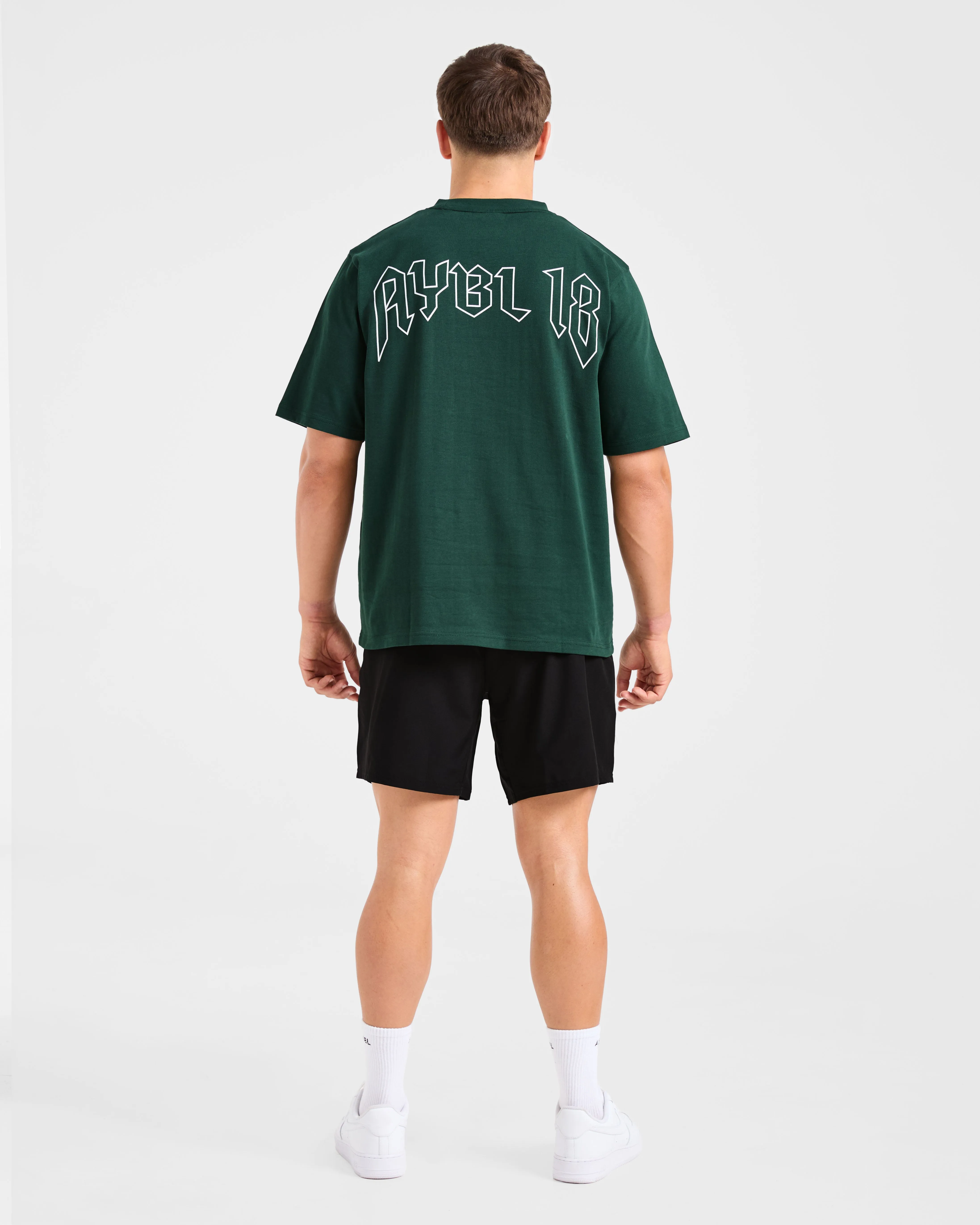 Perfect Fit Fresh Look Rebound T Shirt - Forest Green