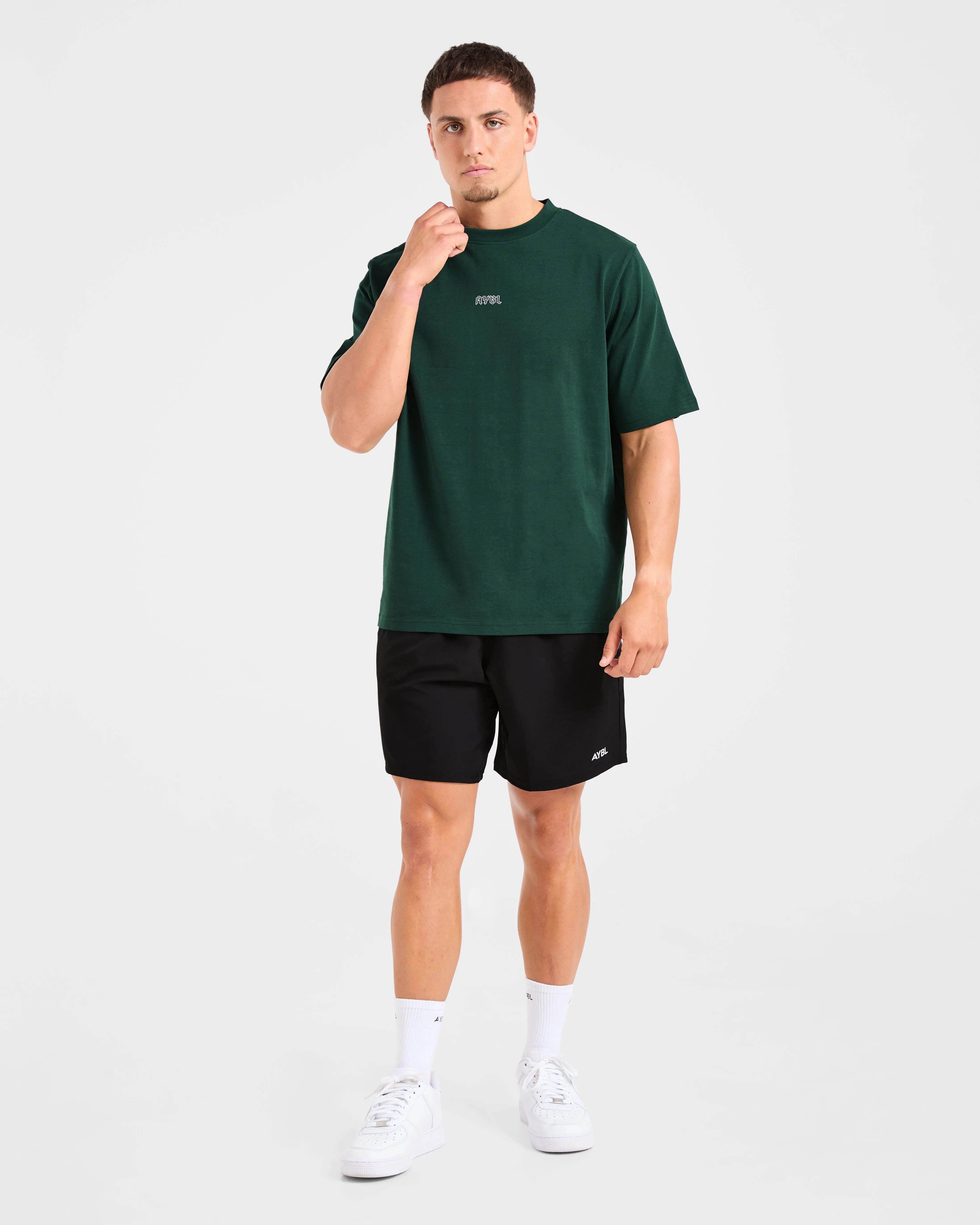 Rebound T Shirt - Forest Green Daily Trend
