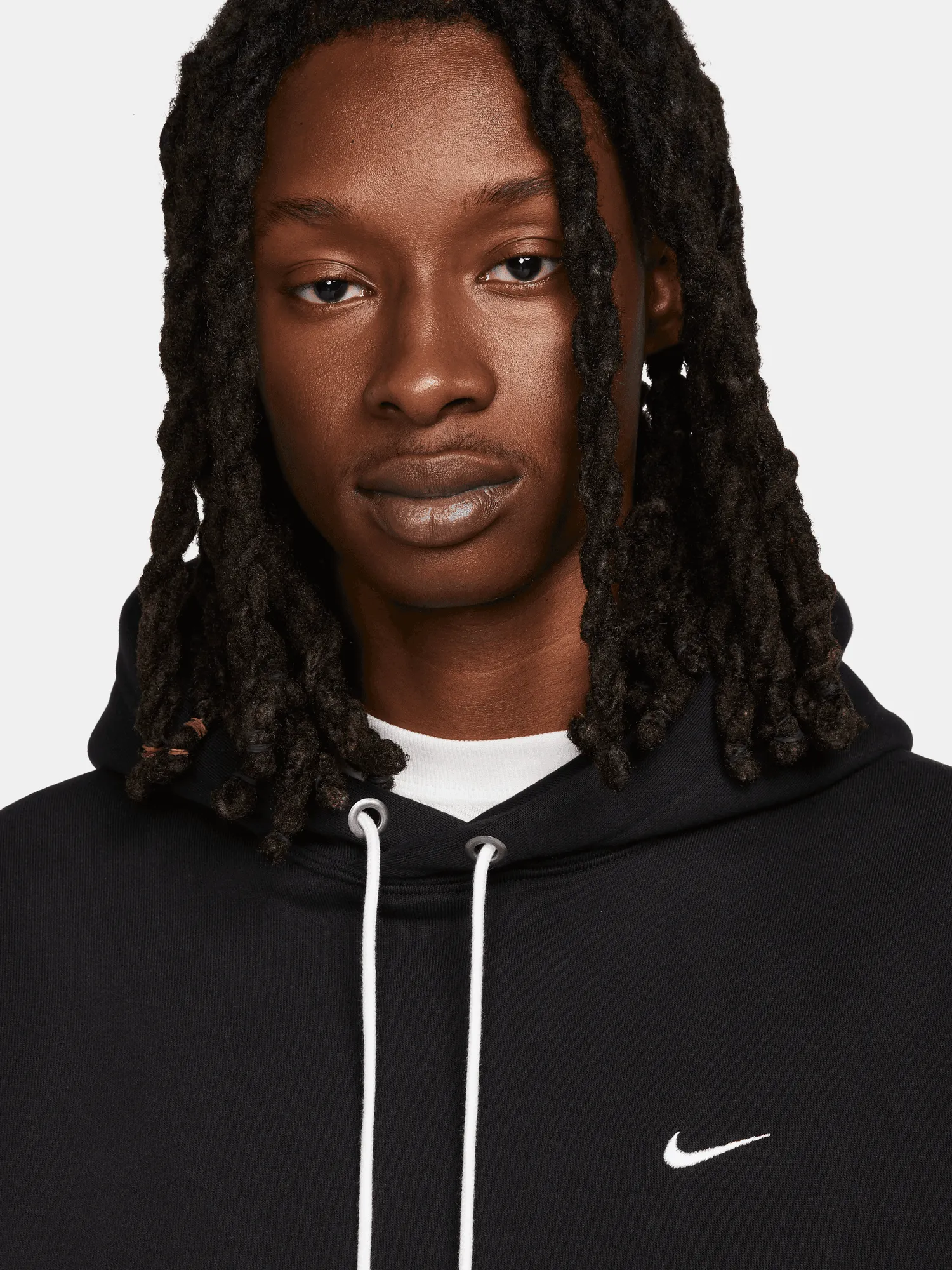 Dual Layered Fabric Soft Lining Fleece Pullover Hoodie