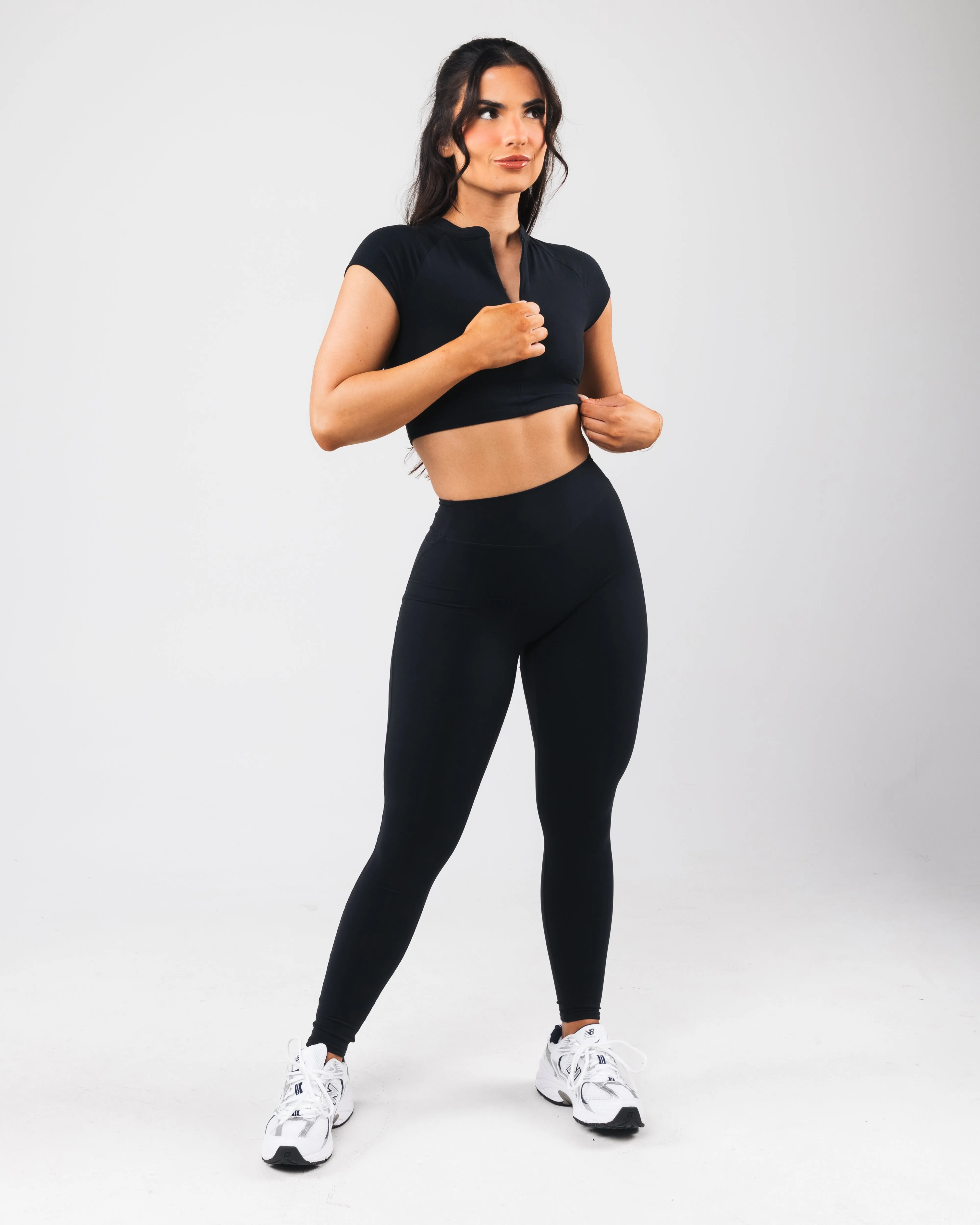 Comfort Fit Value for Money KDM Zip Bra - Black