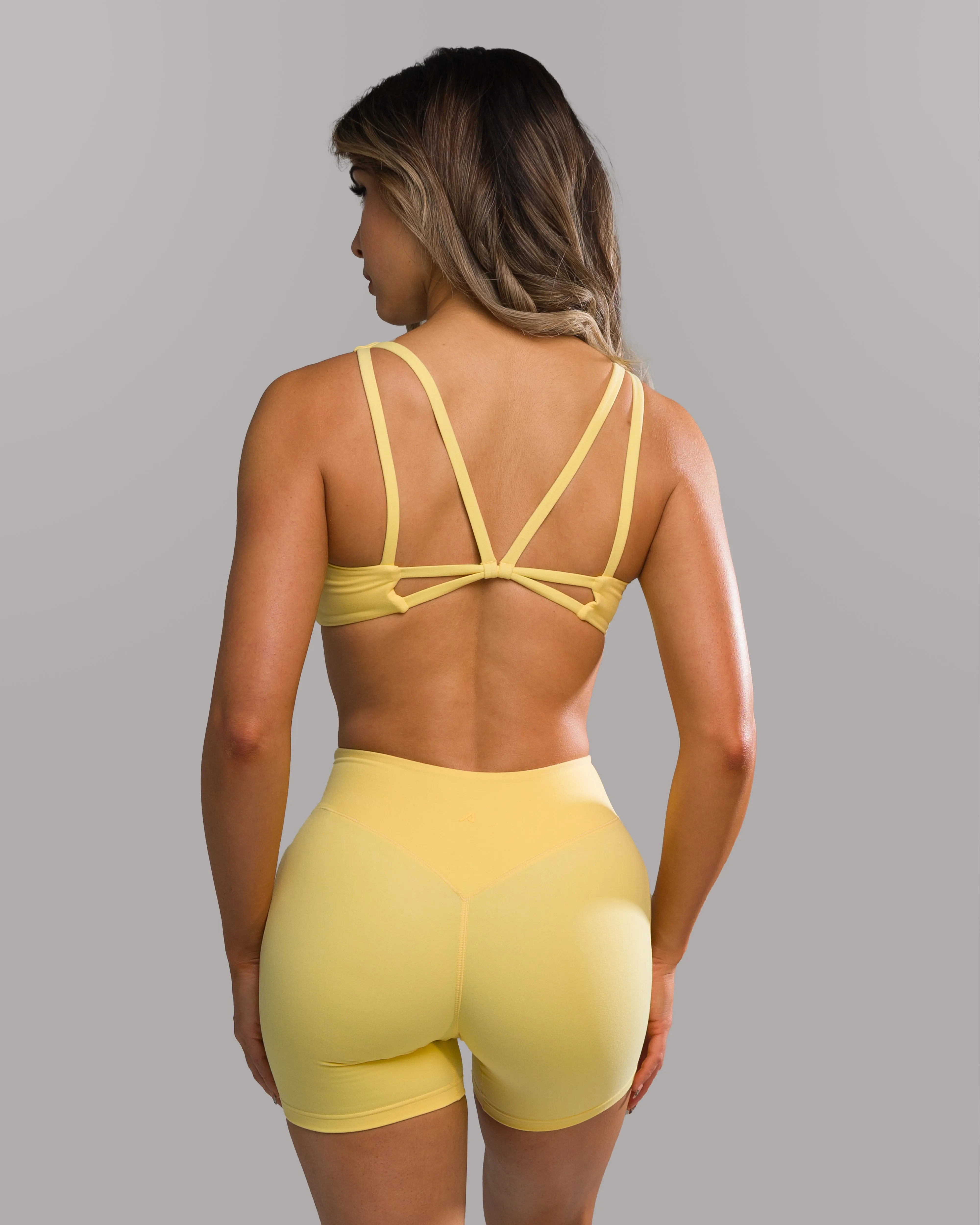 Easy Structure versatile material Lina Bra - Canary Yellow
