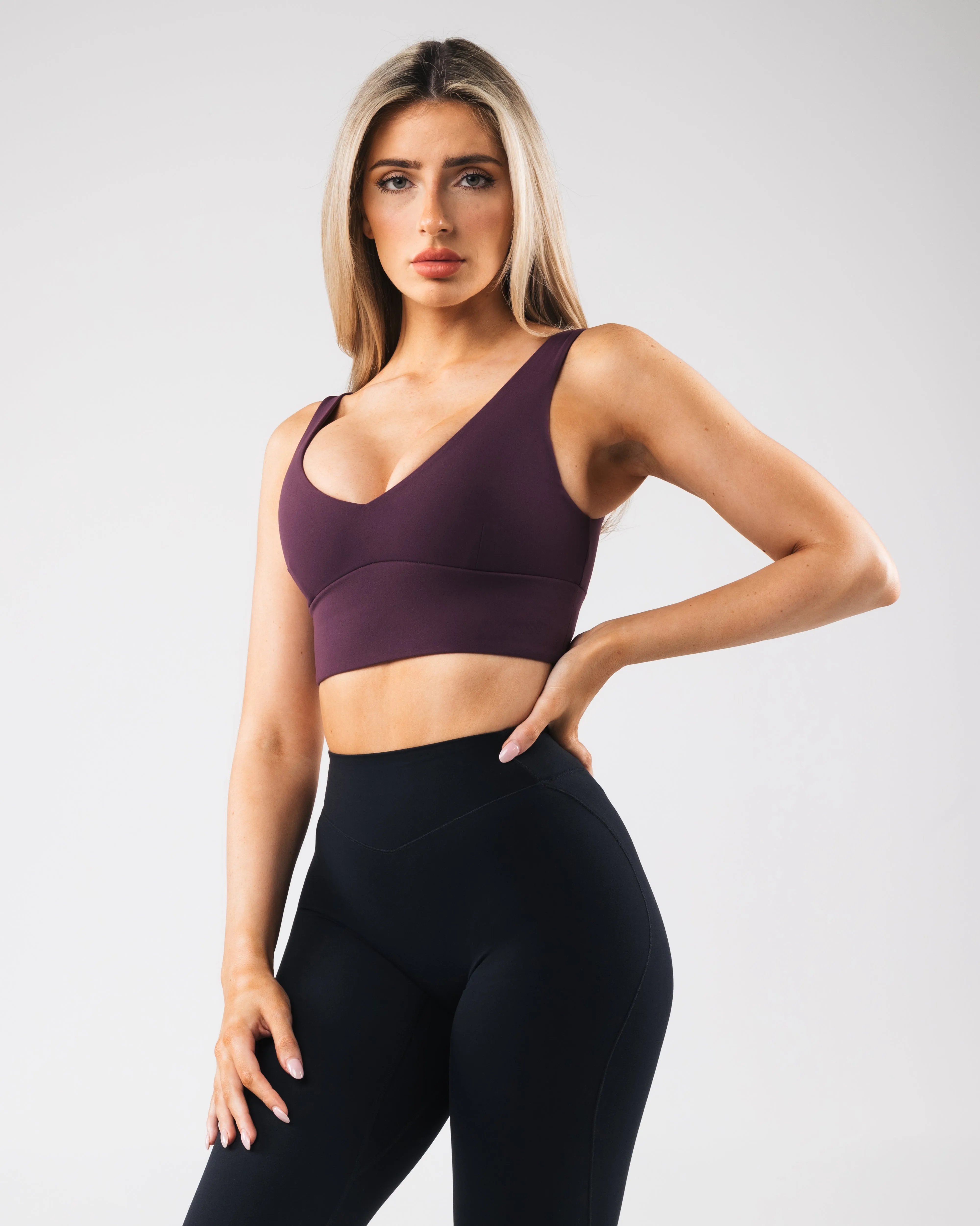 Pastel workout wear Celeste Bra A/B Cup - Dusk