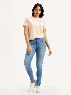 Weekend Warrior Adult Fashion Gym Ready Women's 721 Light Indigo Skinny Fit High Rise Jeans