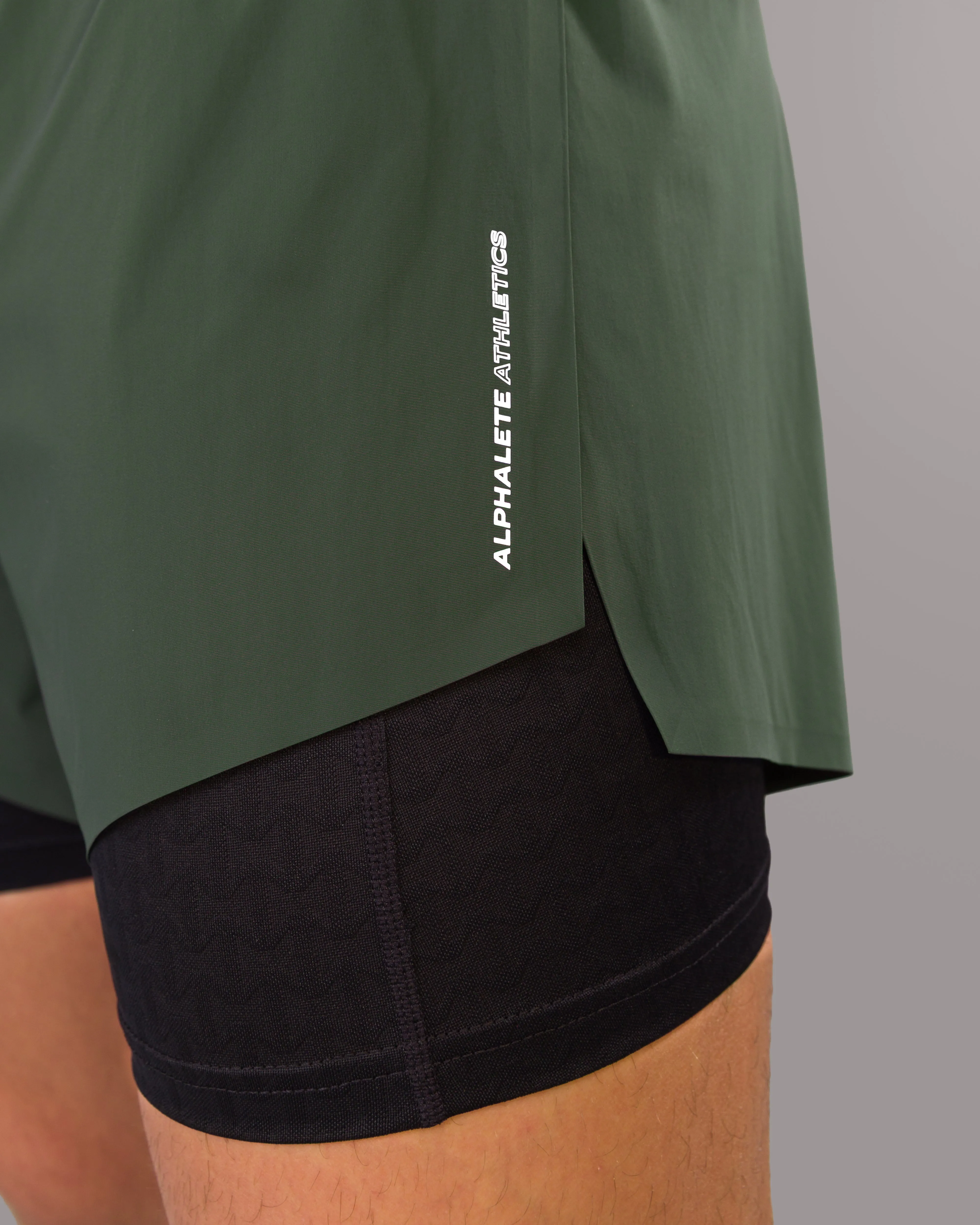Flex Short - Moss Comfortable Shorts