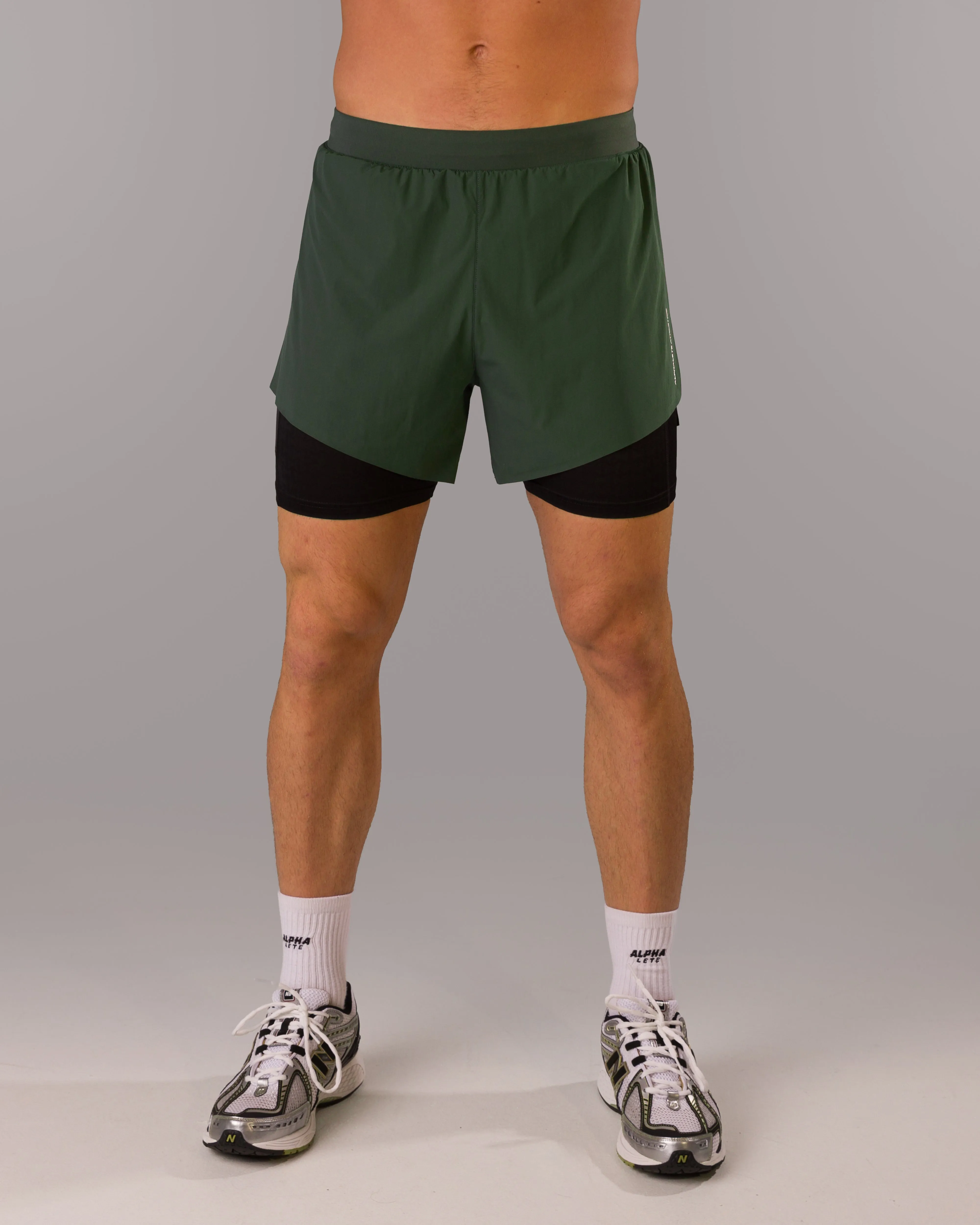 Flex Short - Moss Lightweight Construction