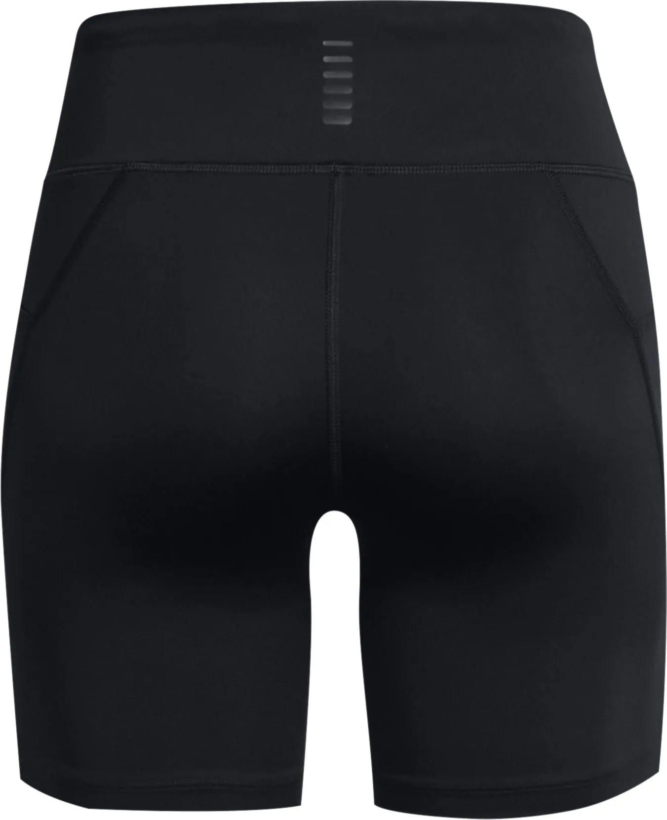 Snowboarding Gear Under Armour Launch 6 Inch Womens Short Running Tights - Black
