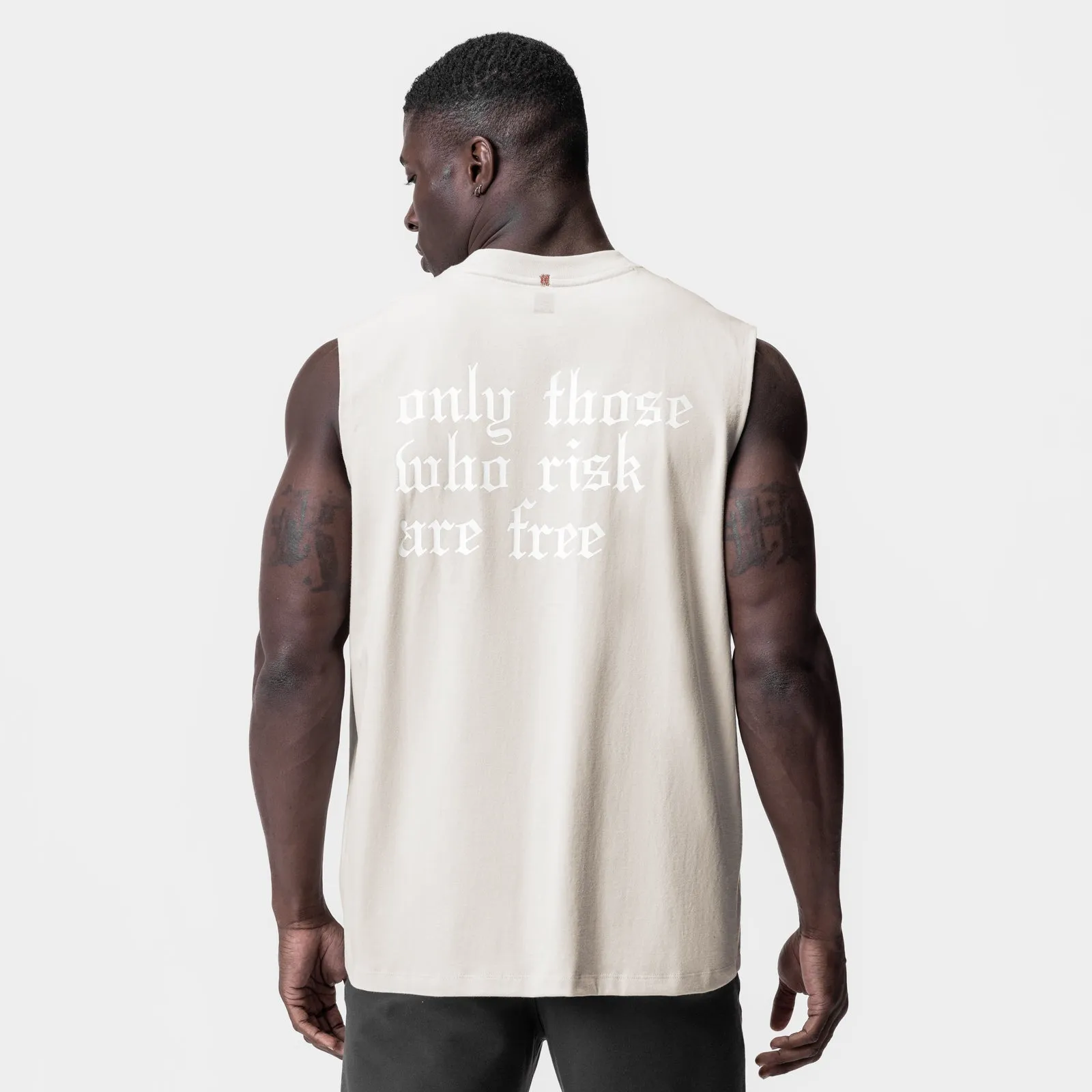High Strength Thread Desert - suitable 0807. Tech Essential? Relaxed Cutoff - Stone/White "OTWR"