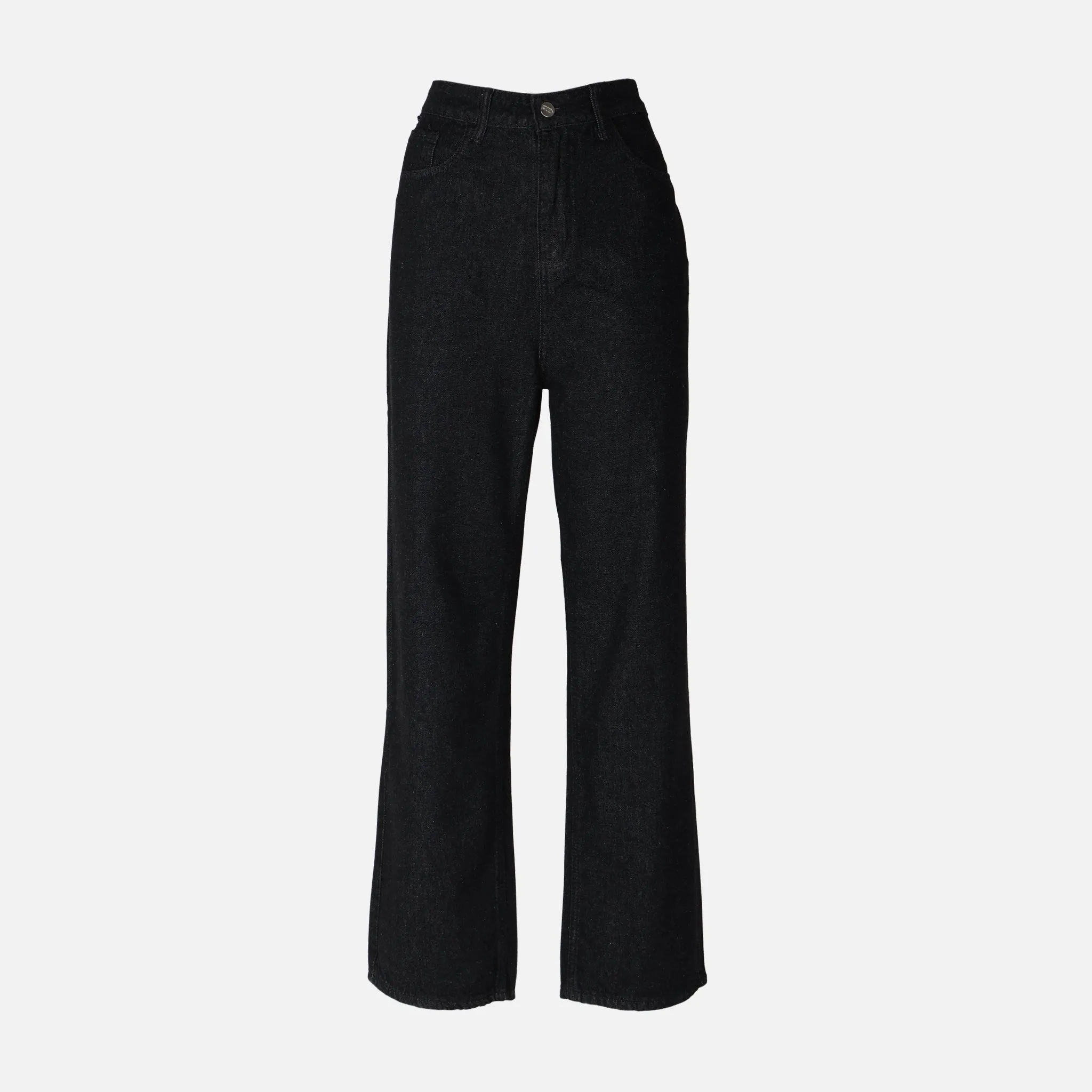 Textured Party Look Soft Basic Fashion LADIES PANTS JEANS STRAIGHT FIT