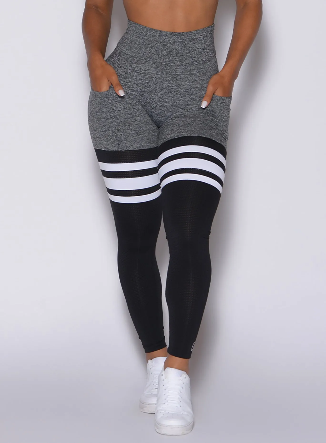 high waisted Cool Look Scrunch Thigh-Highs