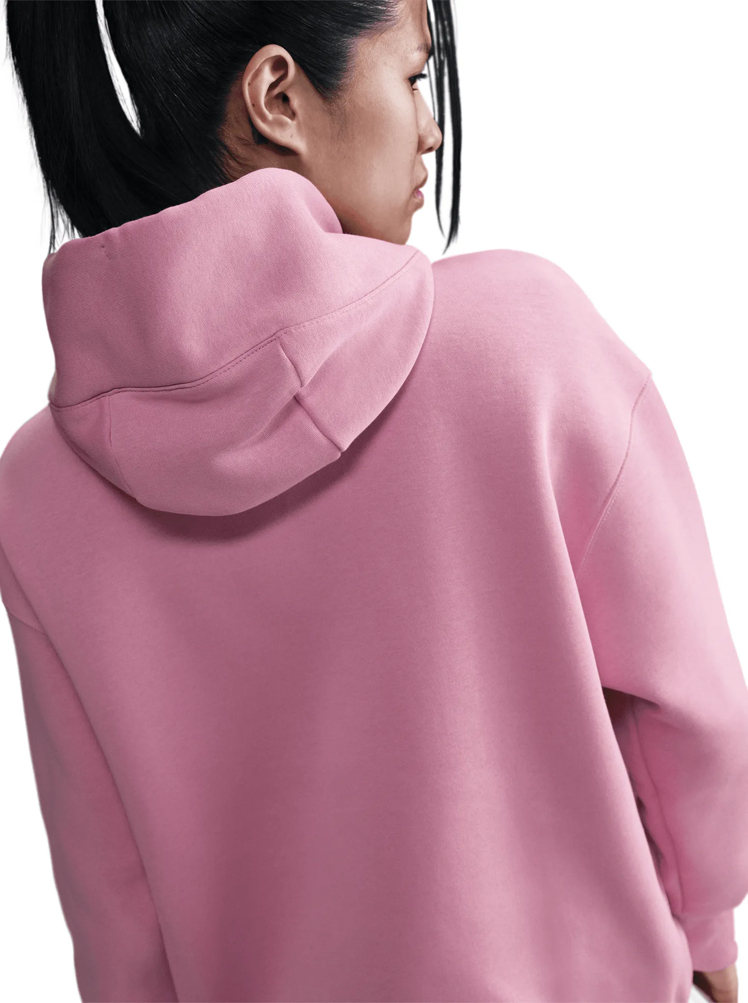 Lightweight Construction Casual Look Phoenix Fleece Oversized Pullover Hoodie