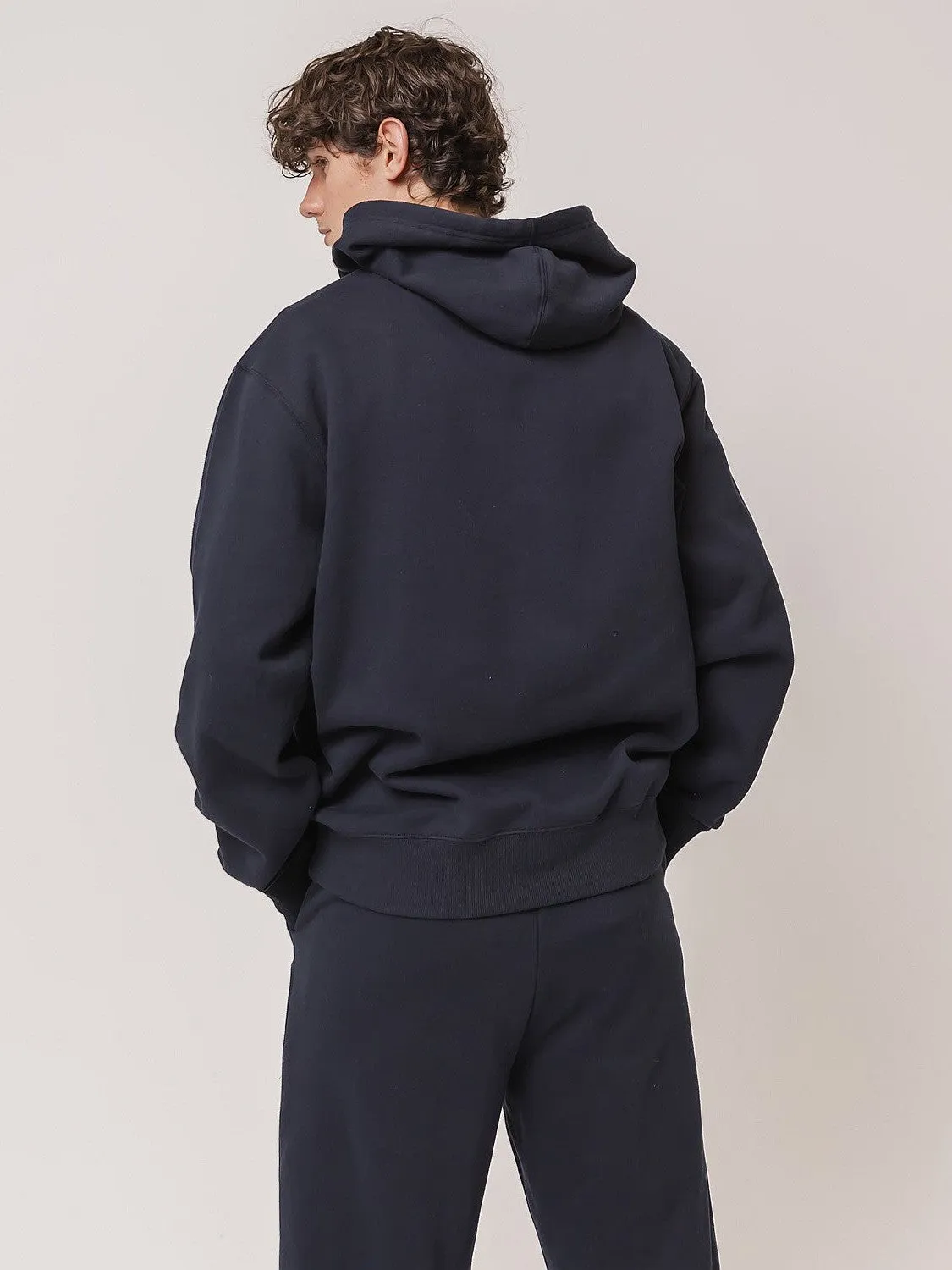 Classic Full Zip in Midnight Navy train journey Coastal Style
