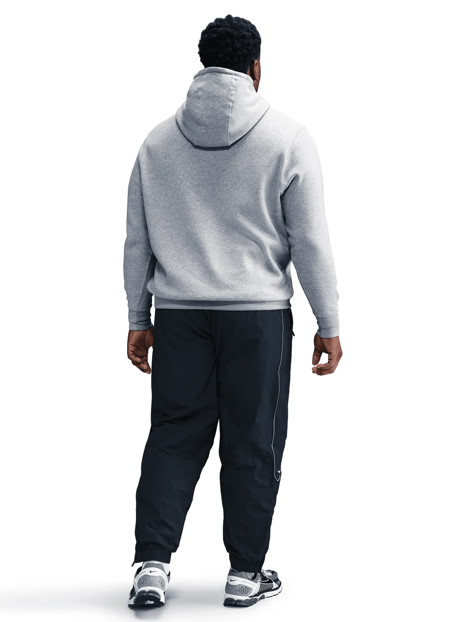 Side Pockets Pullover Fleece Hoodie