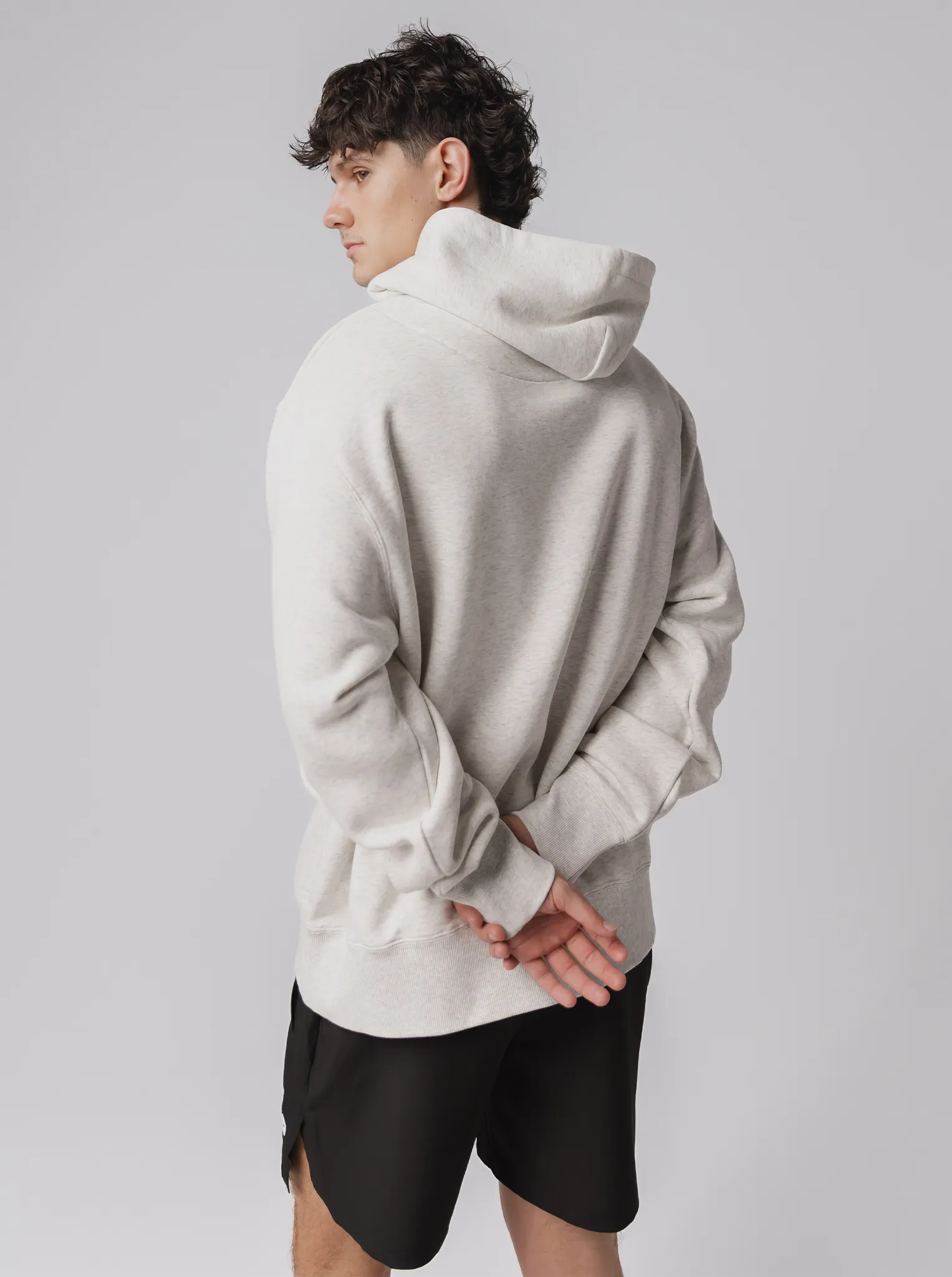 Training Club Heavyweight Pullover In Heather Grey Triple Stitched Seams Gift worthy
