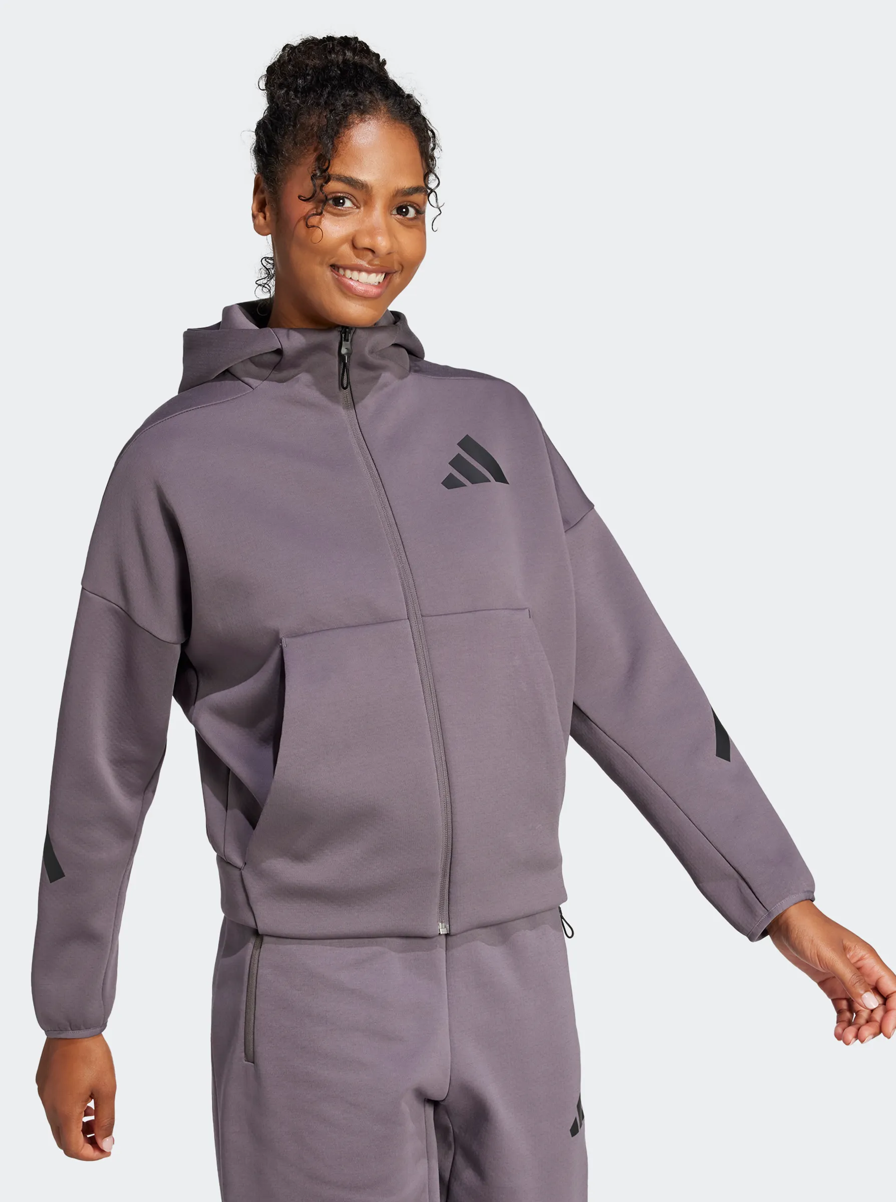 Alpaca like Z.N.E. Full-Zip Hoodie