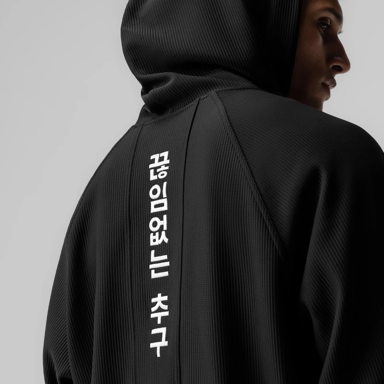 countryside drive 1019. Deltapeak? Oversized Hoodie - Black