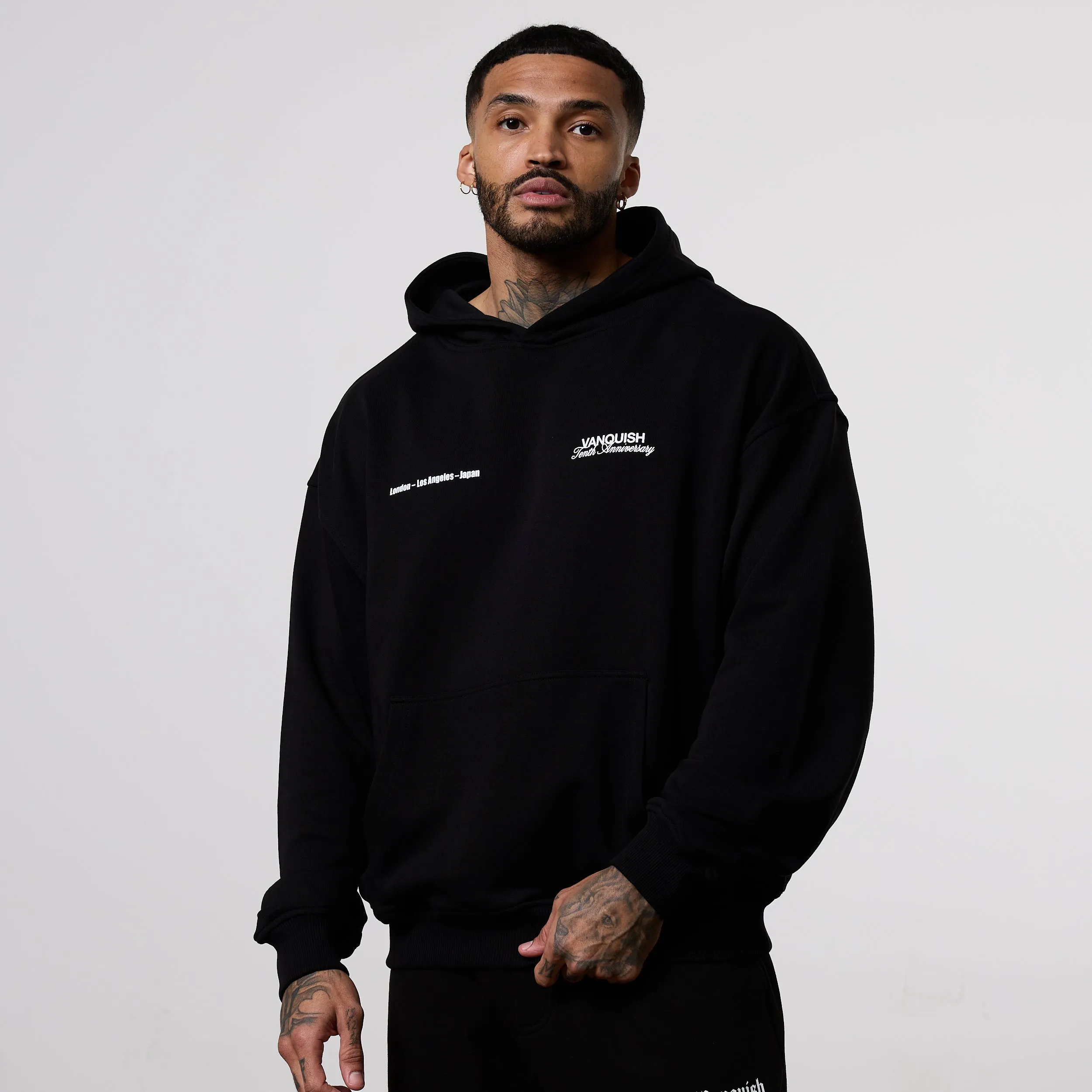 Vanquish TSP Anniversary Black Oversized Hoodie Fashion Edge