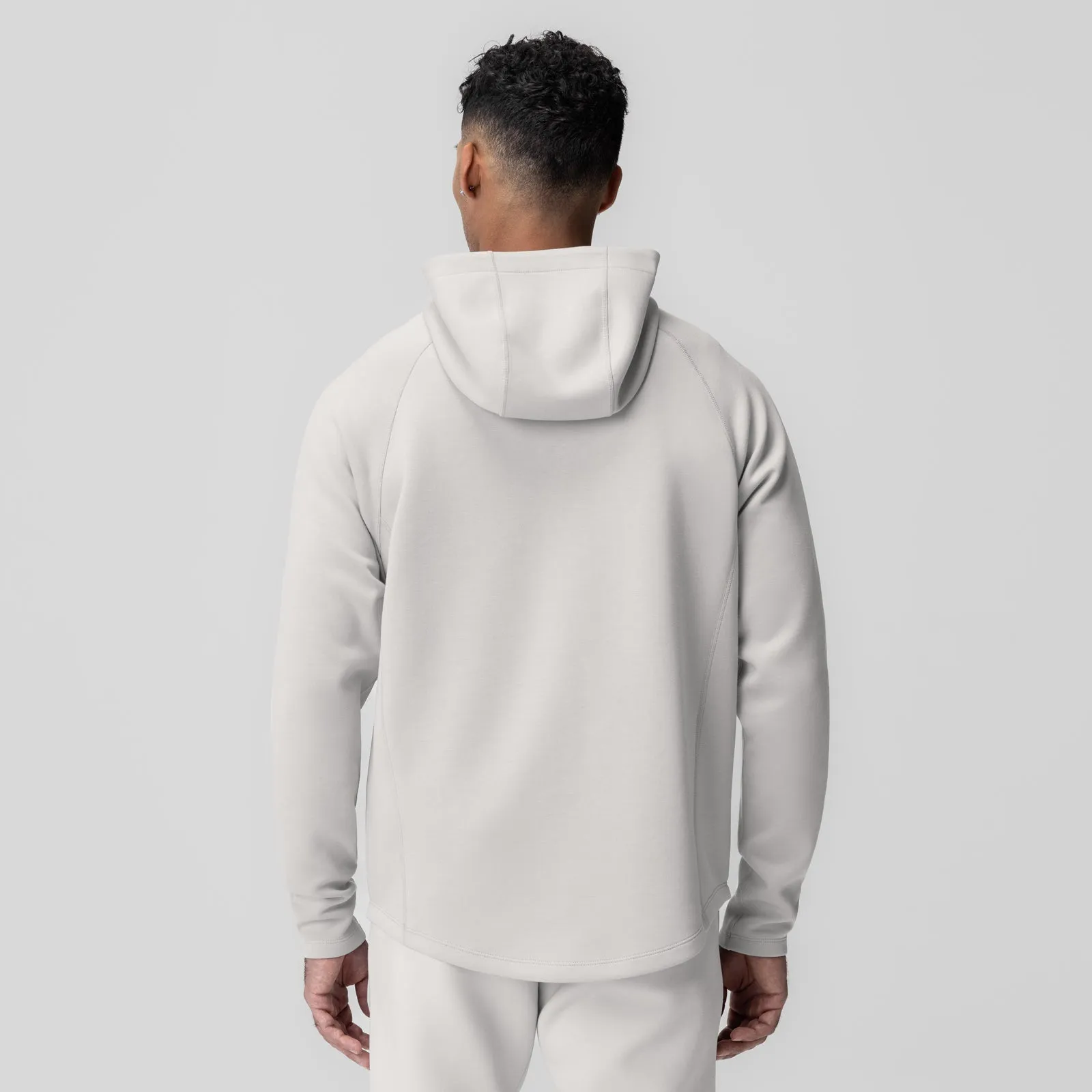 Fashion Street 1023. Dri-Core? Zip Hoodie - Light Grey