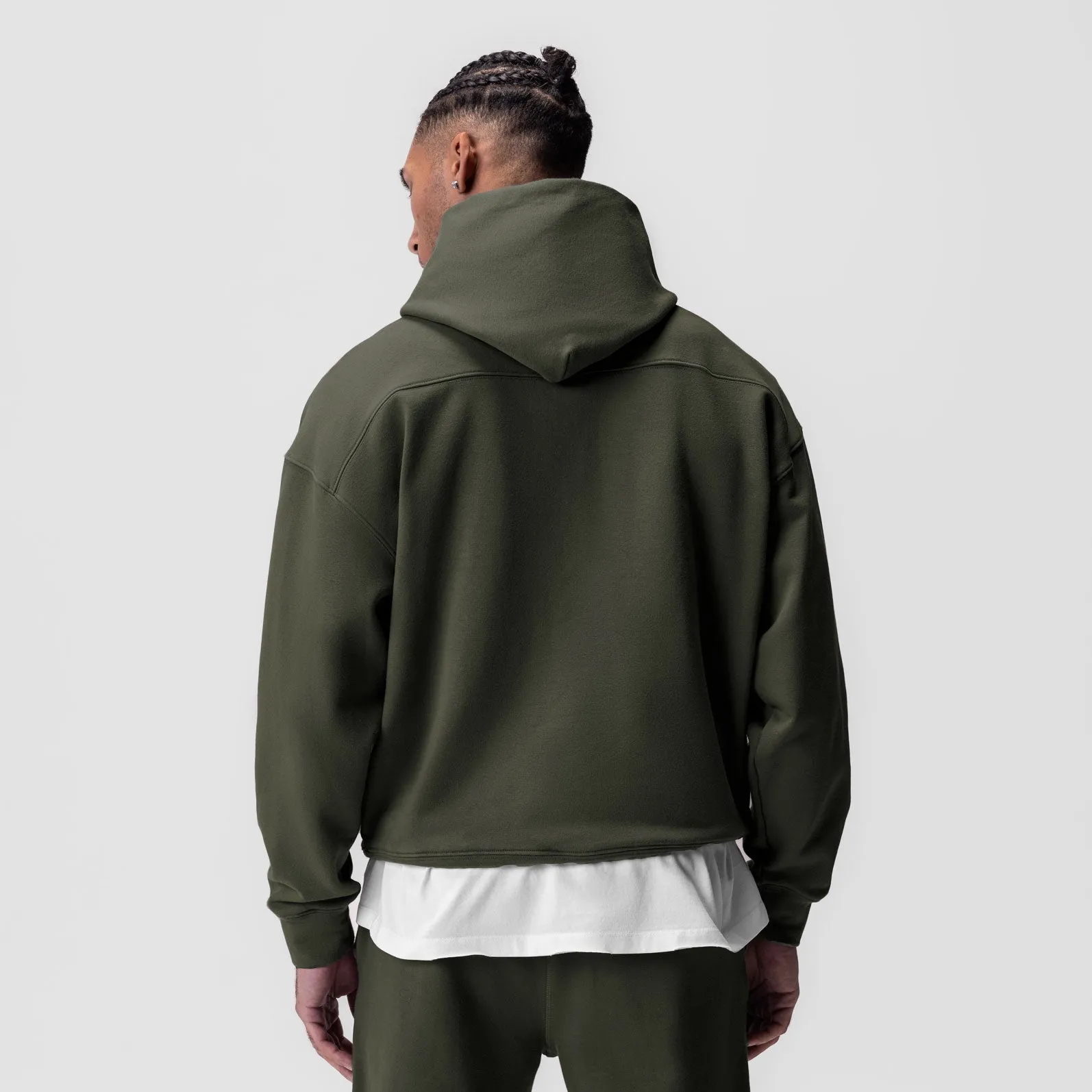 Everyday Comfort 0648. Tech-Terry? Hoodie - Olive
