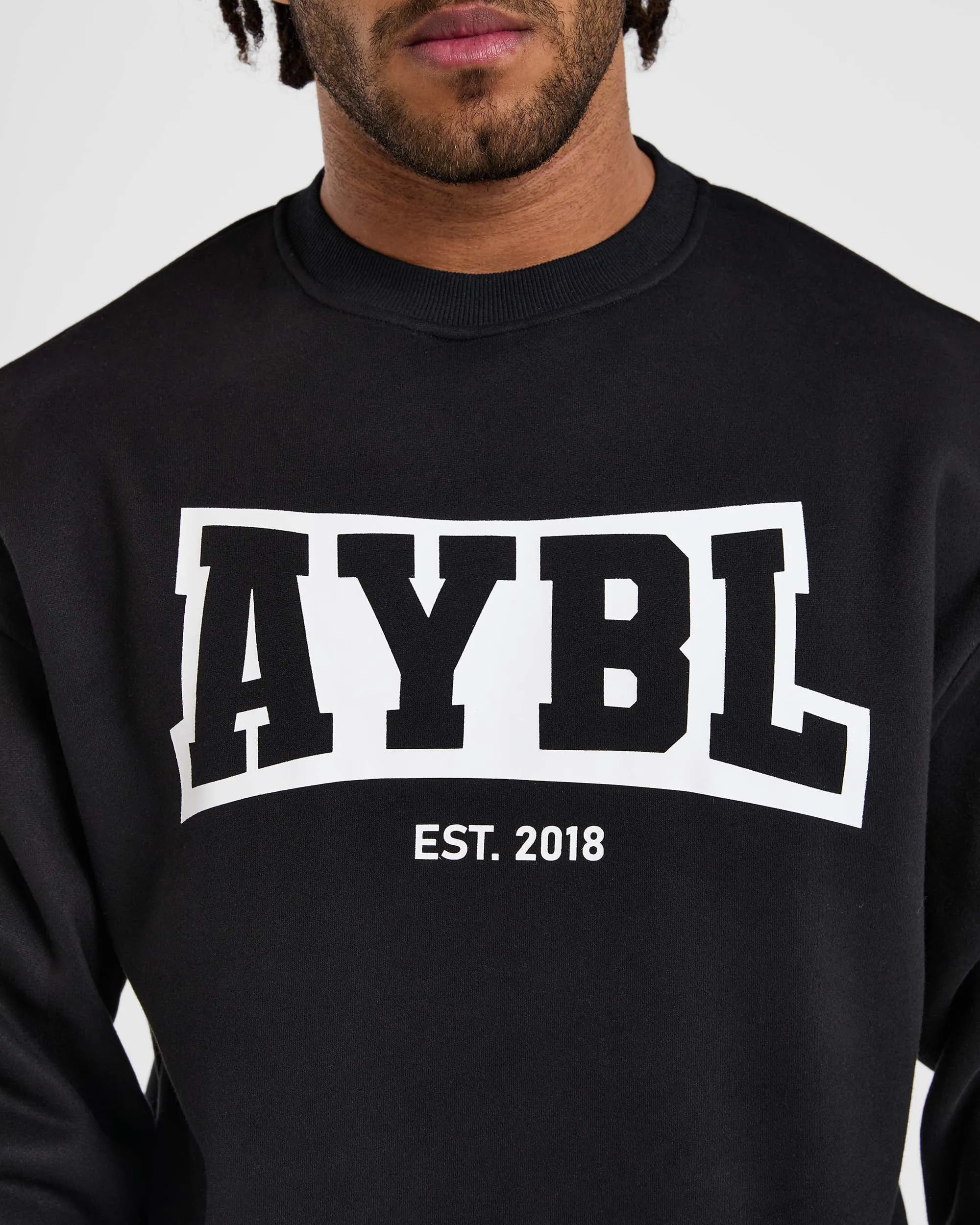Academy Oversized Sweater - Black Durable Zipper