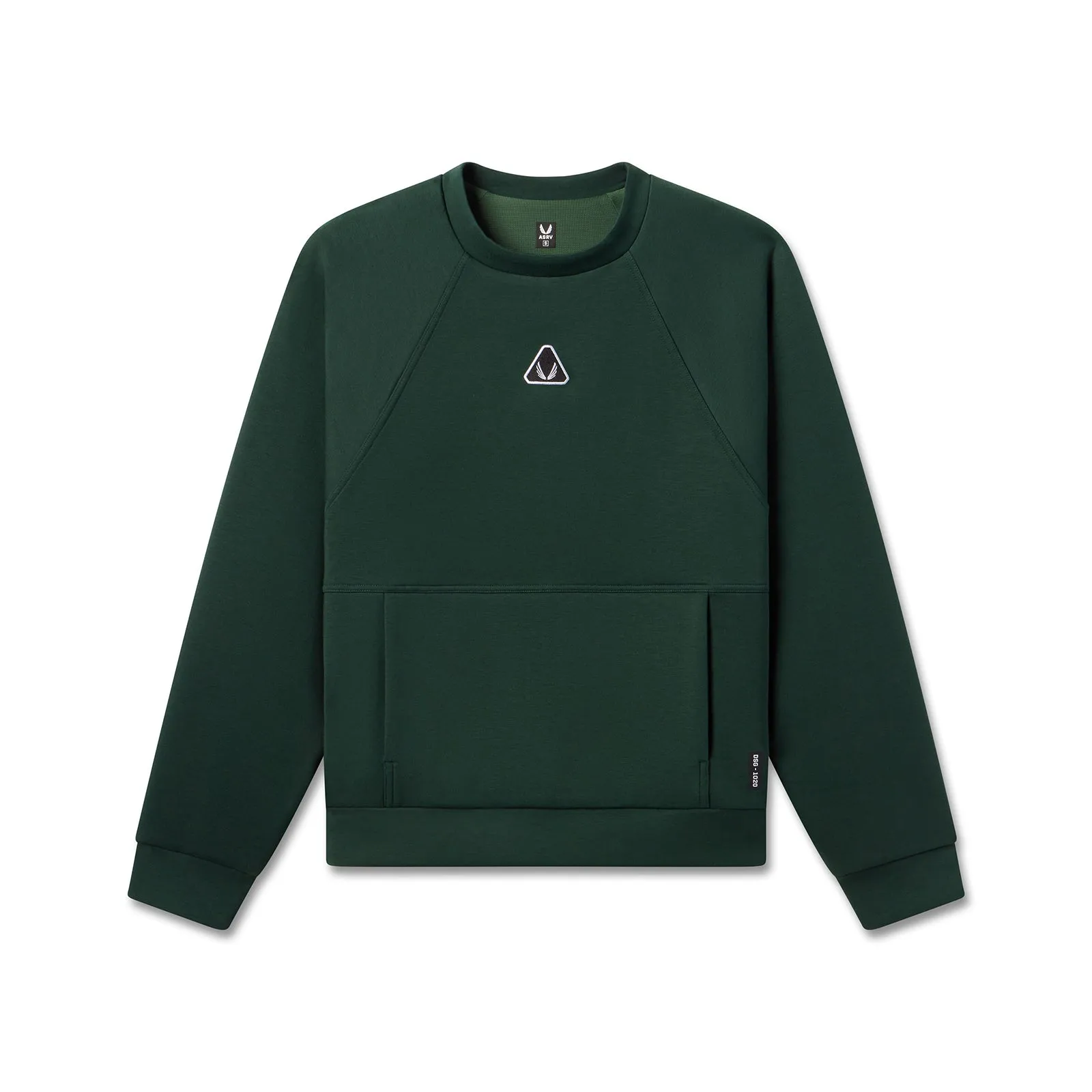 Bactrian camel like Water-resistant 1020. Dri-Core? Oversized Crewneck - Forest Green