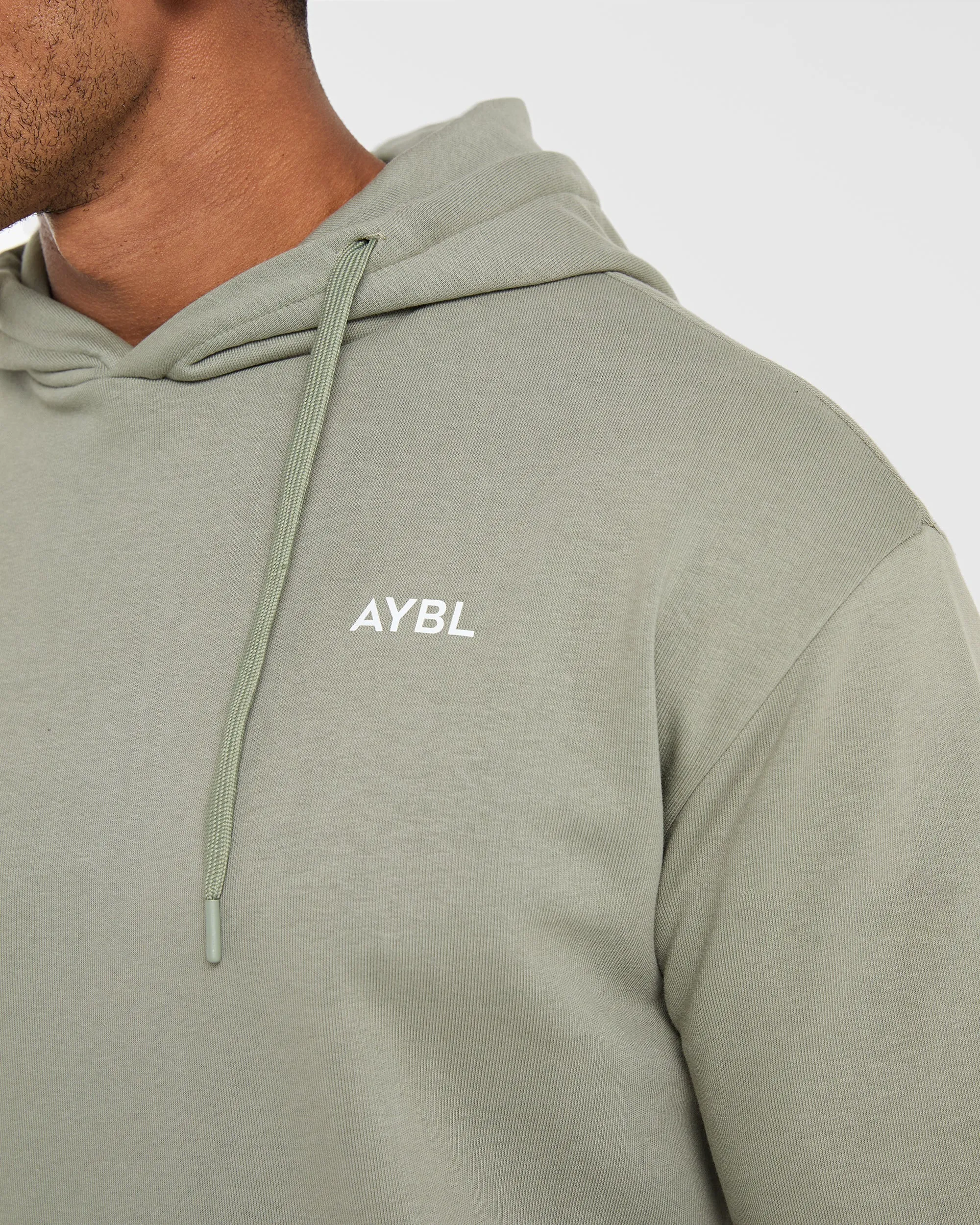 Handsome Finish Essential Lightweight Hoodie - Washed Sage