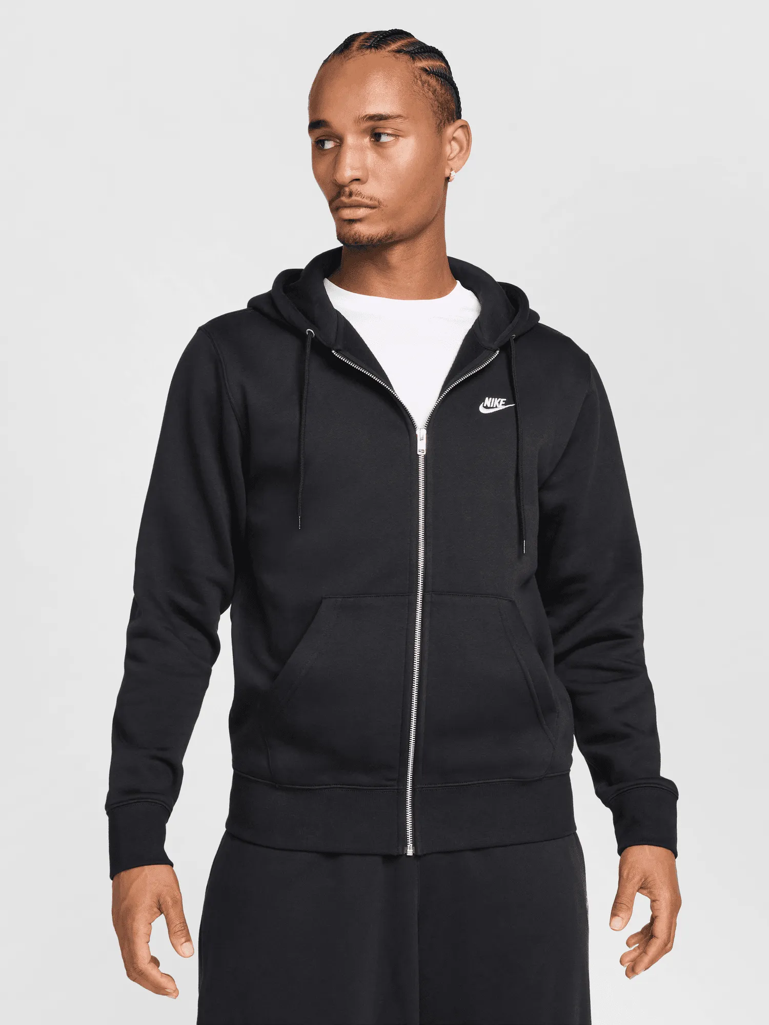 Club Fleece Full Zip Hoodie Hyena like