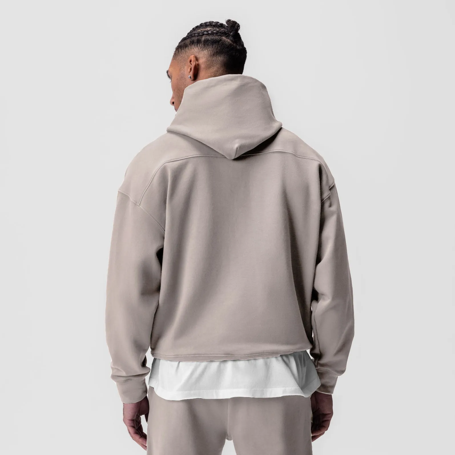 Contrast Inner Layer concert outfit 0648. Tech-Terry? Hoodie - Chai