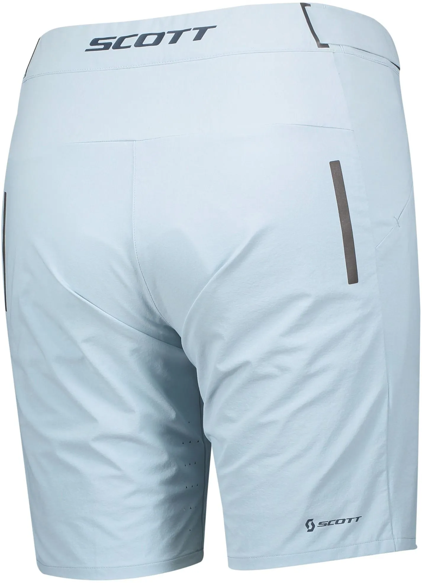 Athletic Cut Scott Endurance Loose Fit Padded Womens Cycling Shorts - Blue