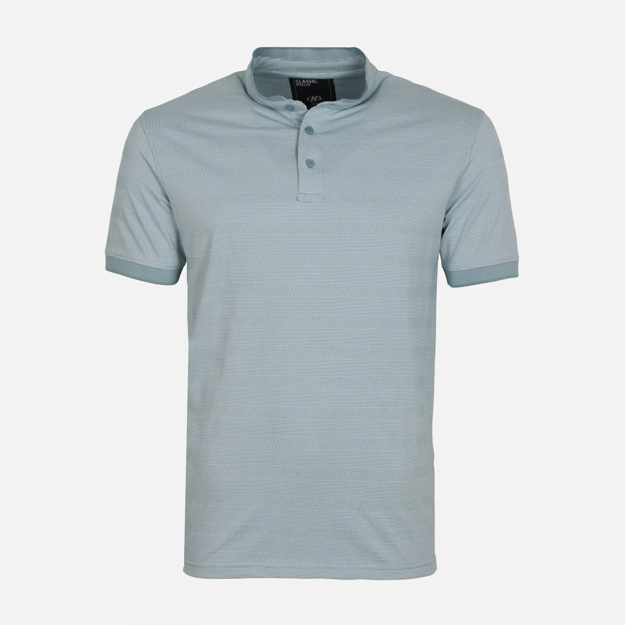 MEN T-SHIRT HENLEY REGULAR FIT Clear Glow