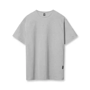 0846. CottonPlus? Standard Mesh Back Tee - Heather Grey StretchReinforcedArmholes