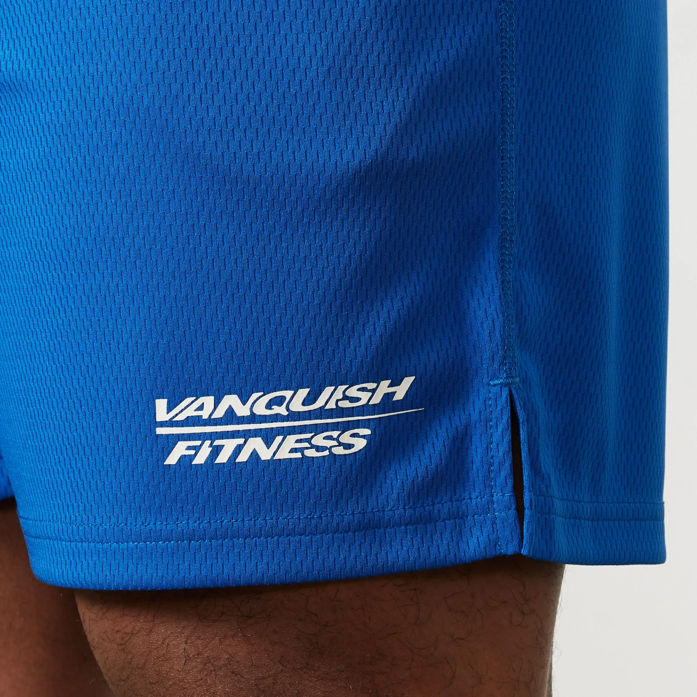 Vanquish Speed Cobalt Blue Mesh Shorts Recycled Polyester Blend present for her