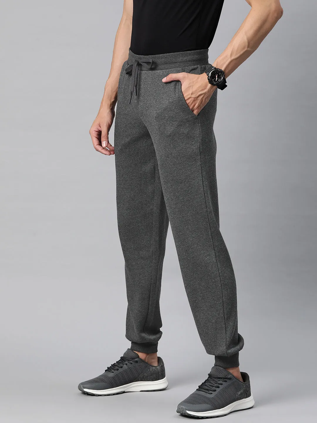Alcis Men Solid Regular Dry Fit Joggers Outdoor Use