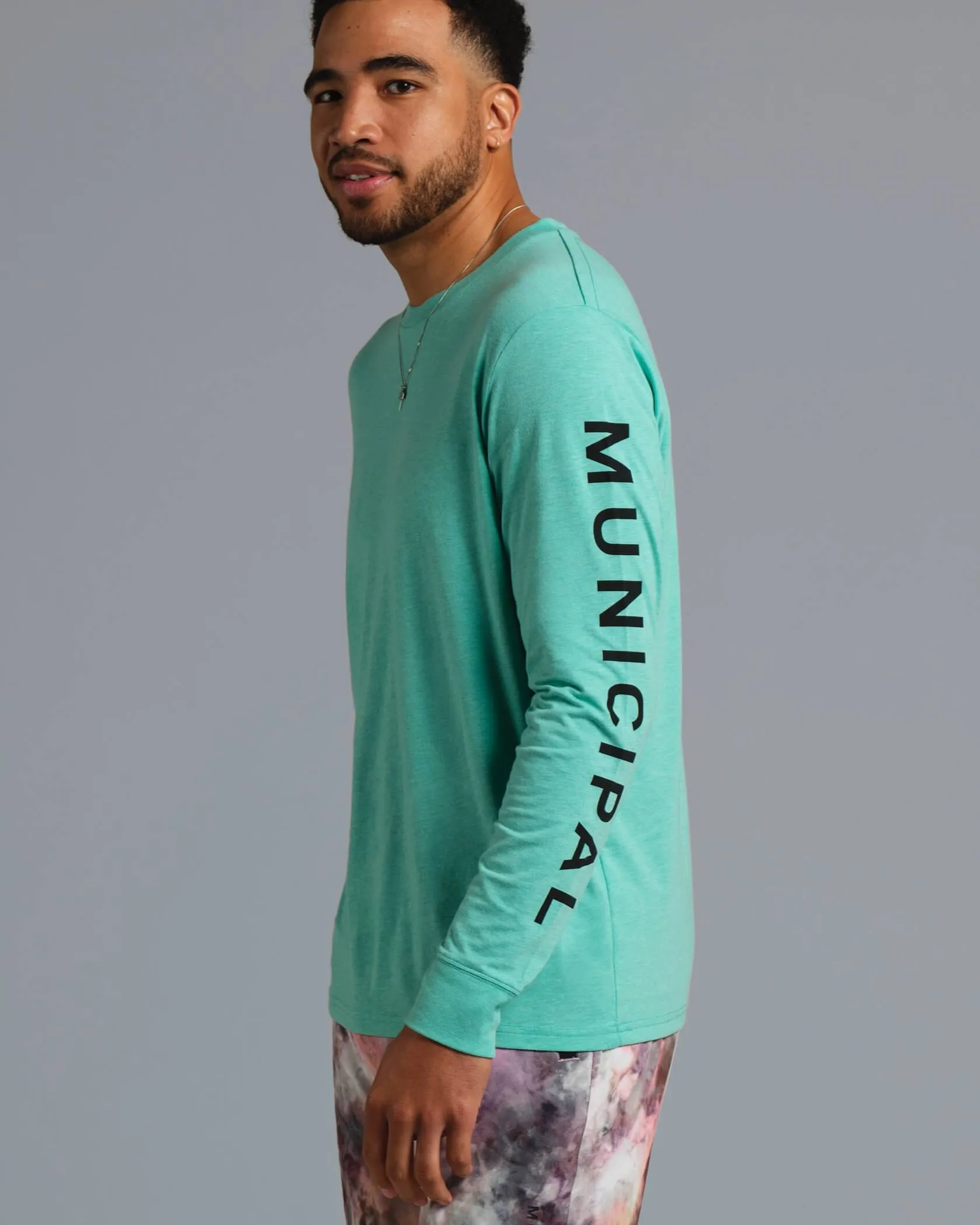 NoSlipGrip Lightweight Material Armband SuperBlend LS T-Shirt