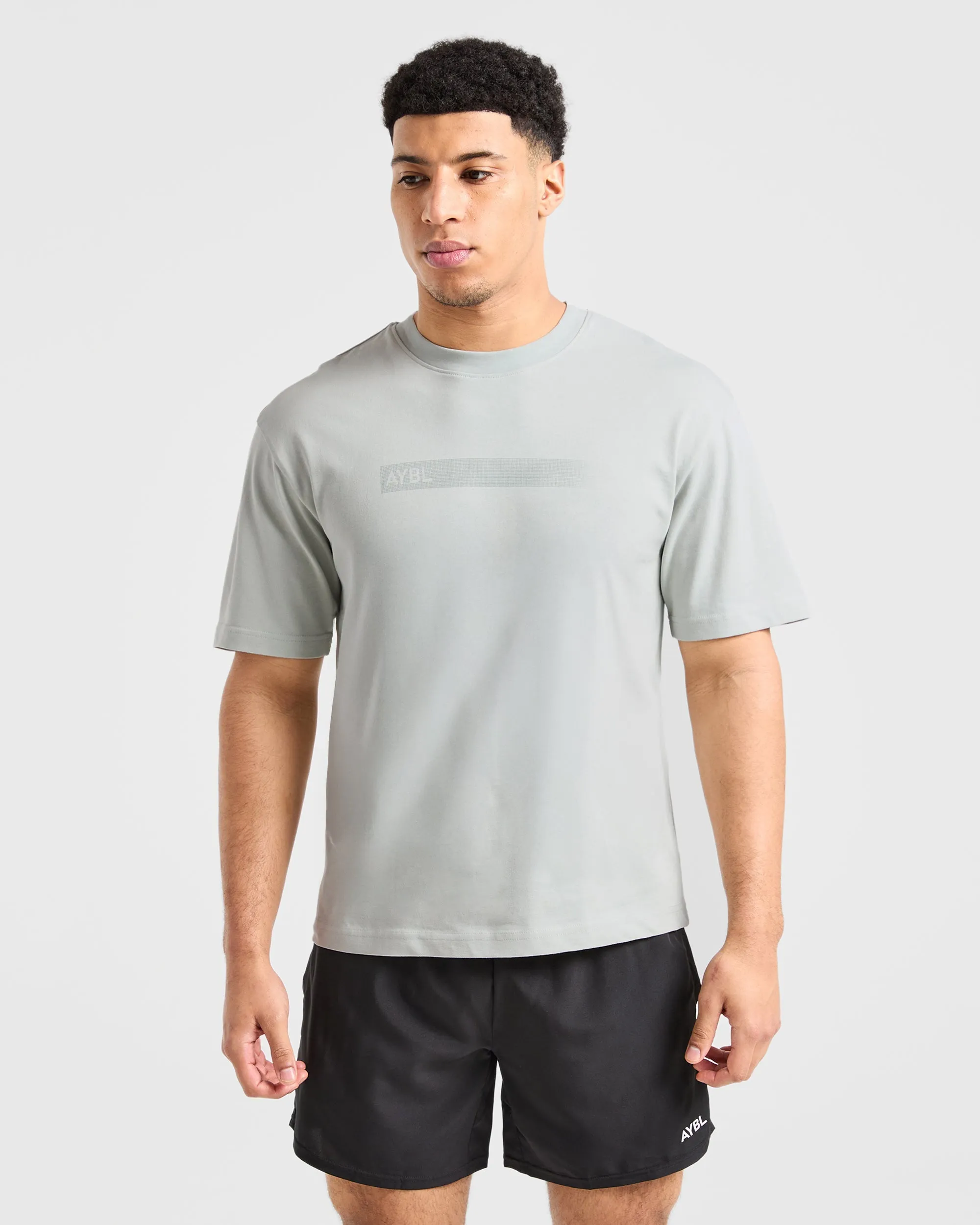 Anti Shrinkage Treatment Classic T Shirt - Ice Grey