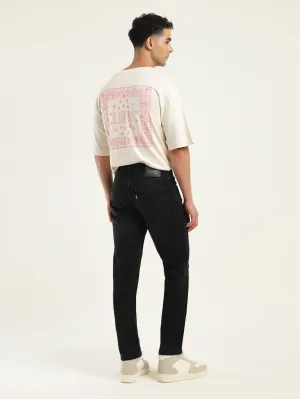 Date Night Casual Friday Men's 511 Black Slim Fit Mid Rise Jeans
