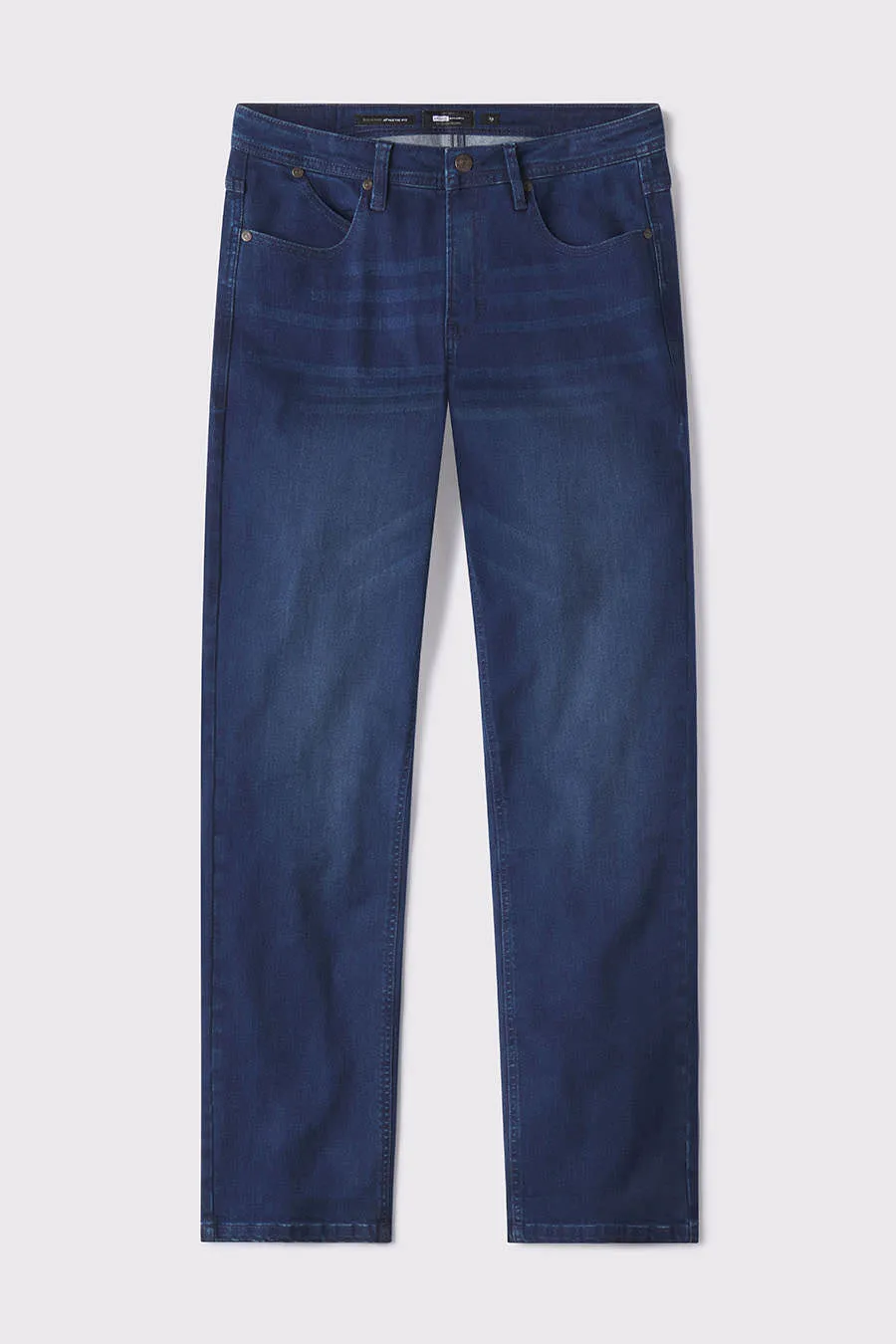 Relaxed Athletic Fit Jeans Travel Comfort Daily Go-To