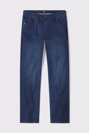 Relaxed Athletic Fit Jeans Travel Comfort Daily Go-To