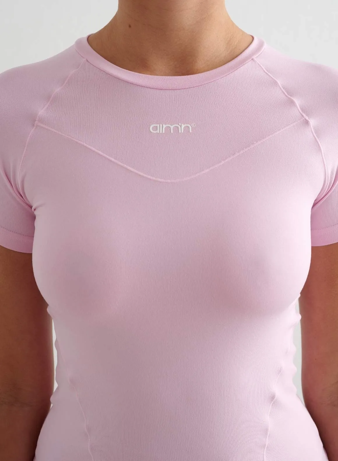 soft fit AllSeasonWear Cotton Candy Soft Basic Short Sleeve