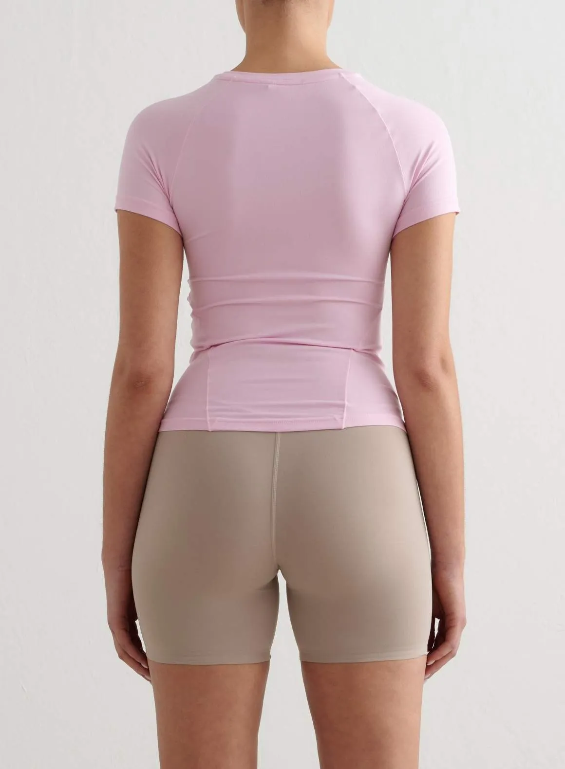 spring fashion Cotton Candy Soft Basic Short Sleeve