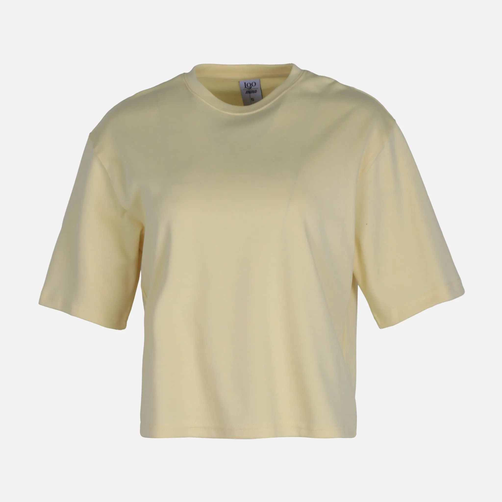 WOMEN T-SHIRT elastic waistband