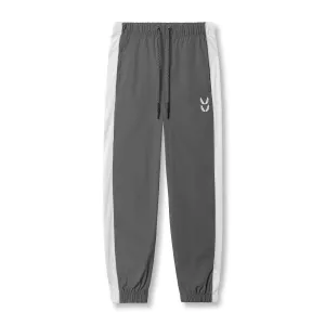 SmoothZipper MoistureWickingFabric 0796. Ripstop Oversized Track Pant - Space Grey
