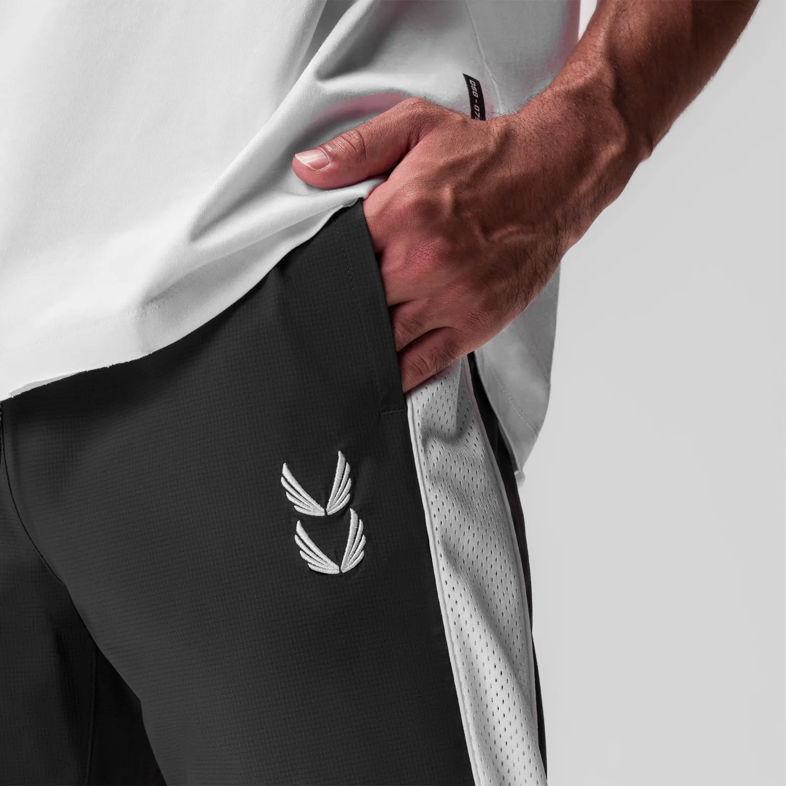 0796. Ripstop Oversized Track Pant - Space Grey Modern Edge Core Comfort
