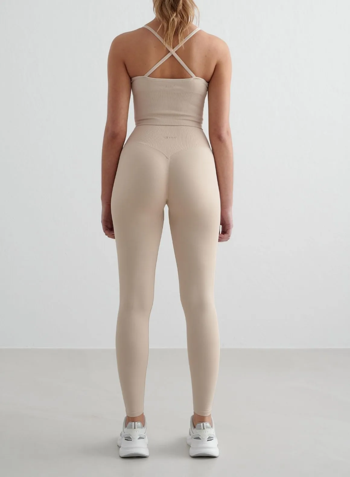 Stay Easy Clay Shape Seamless Cross Back Bralette
