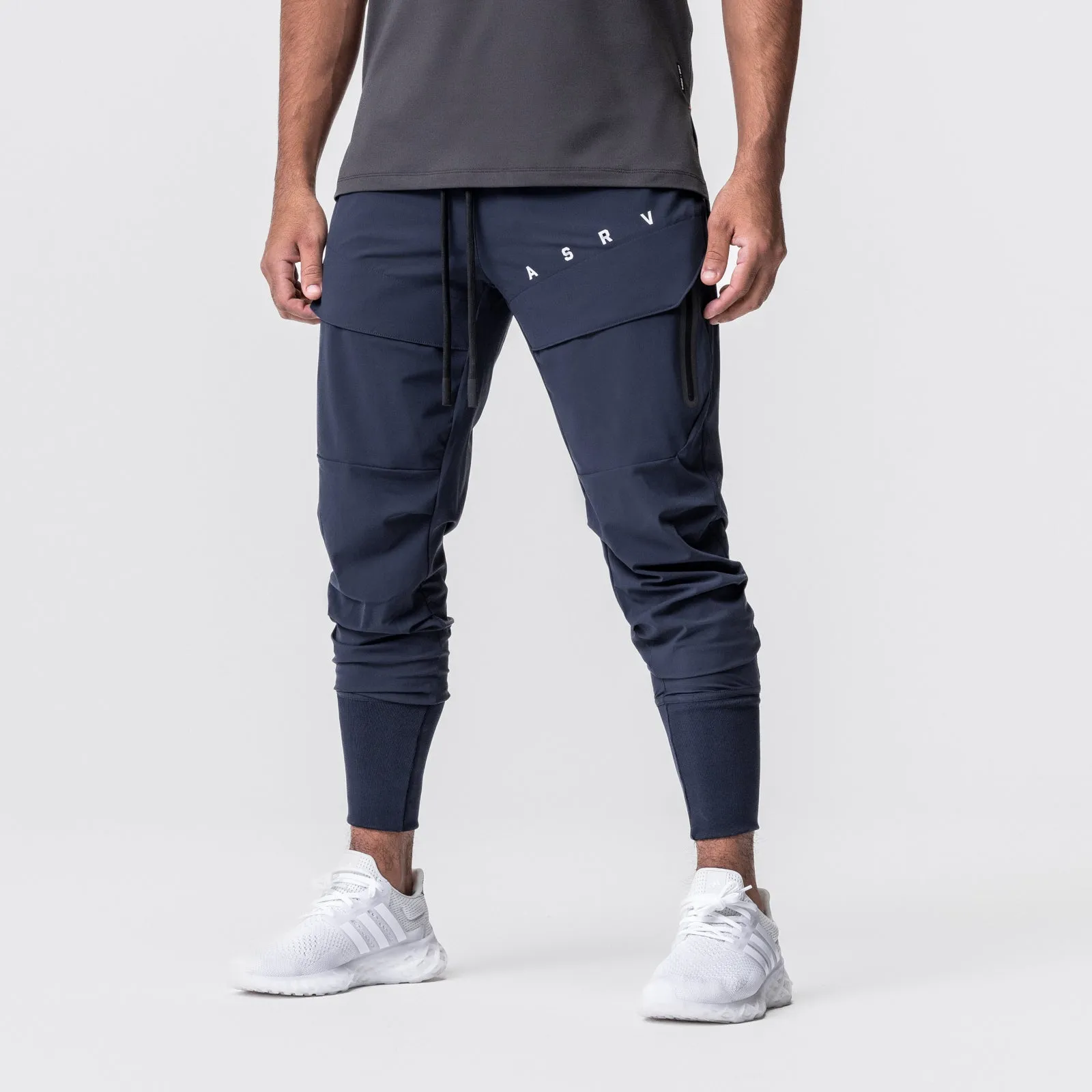 Versatile Wear 0690. Tetra-Lite? Tech High Rib Jogger - Navy