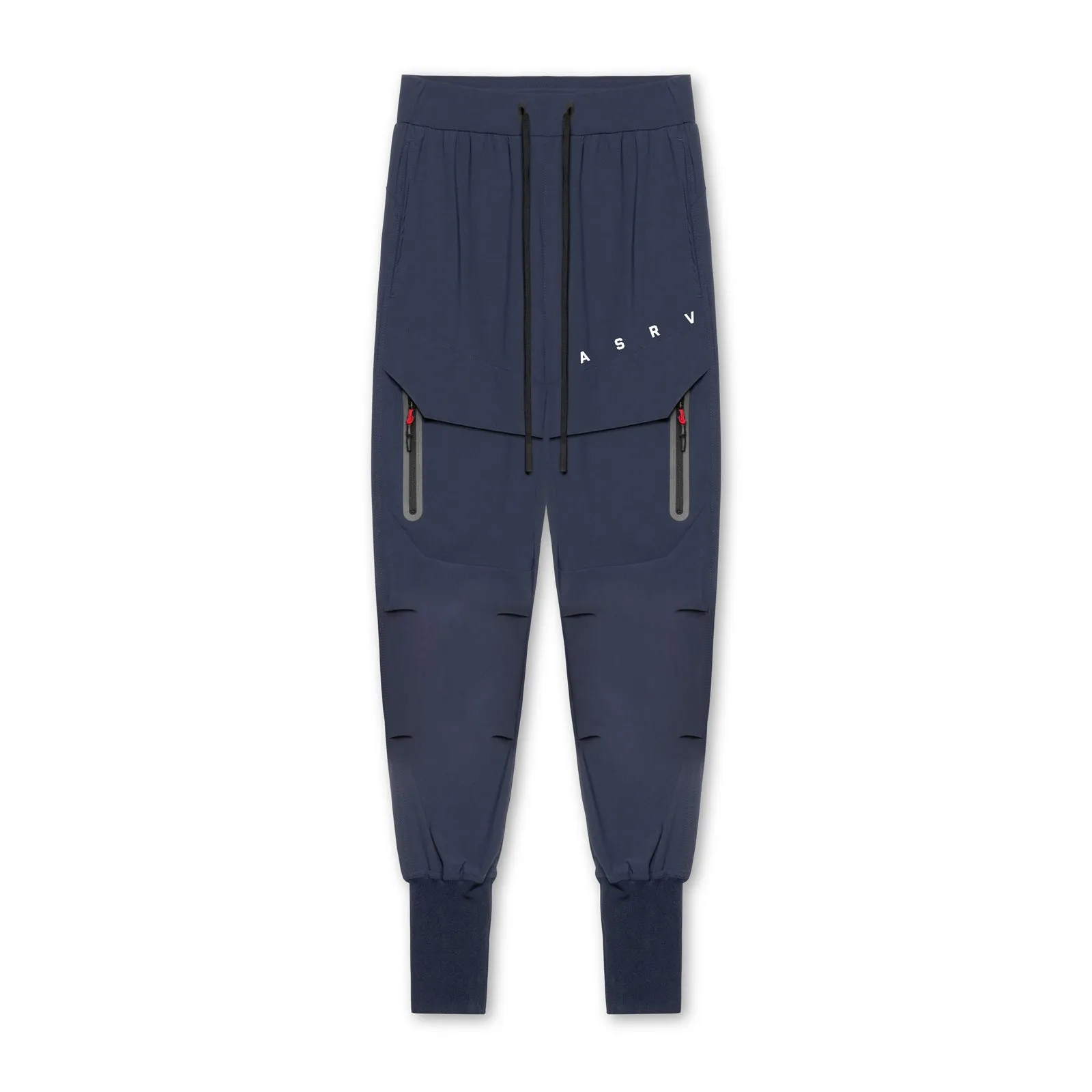 Stretchable 0690. Tetra-Lite? Tech High Rib Jogger - Navy