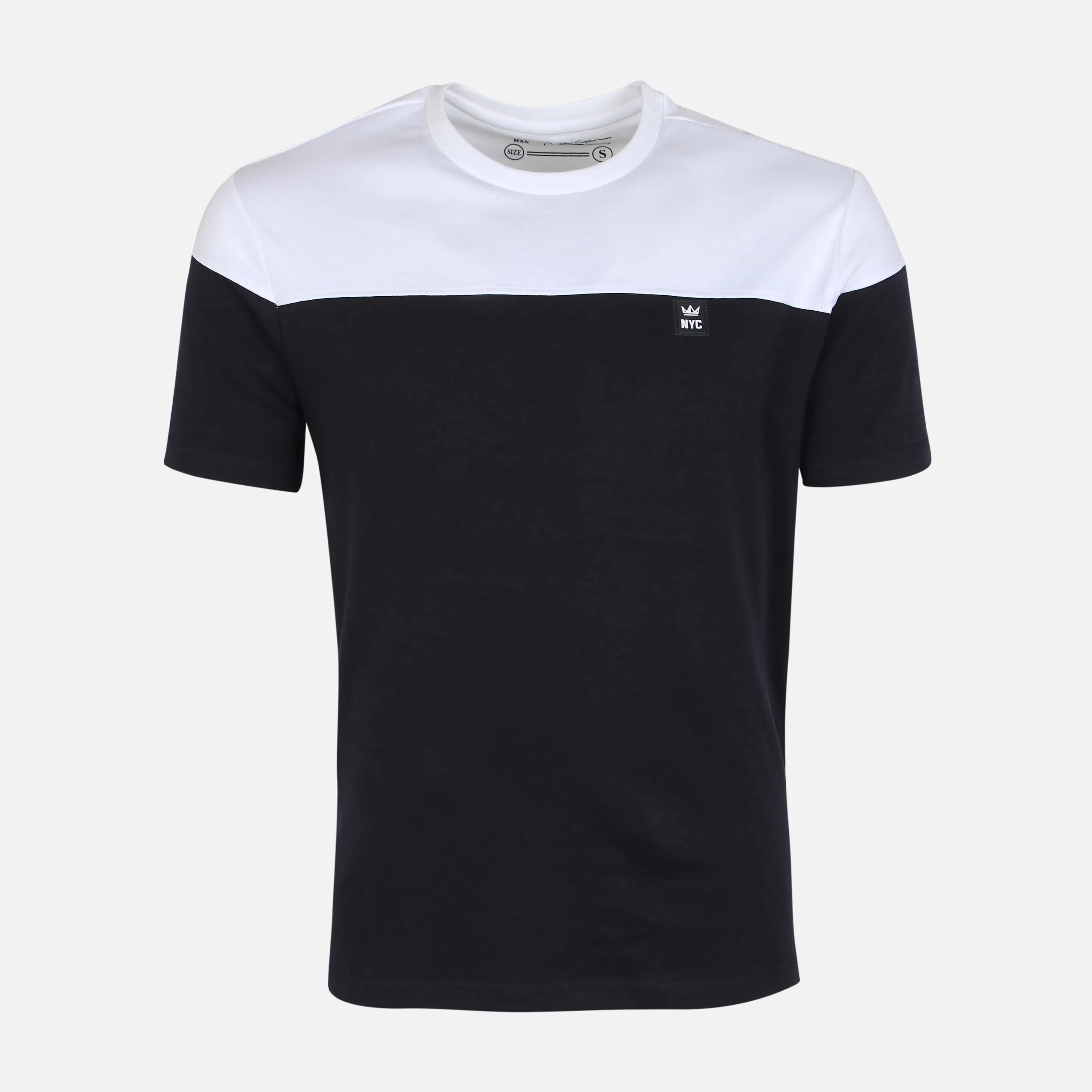 MEN ROUND NECK T-SHIRT REGULAR FIT Bead Soul QuickRelease Fasteners