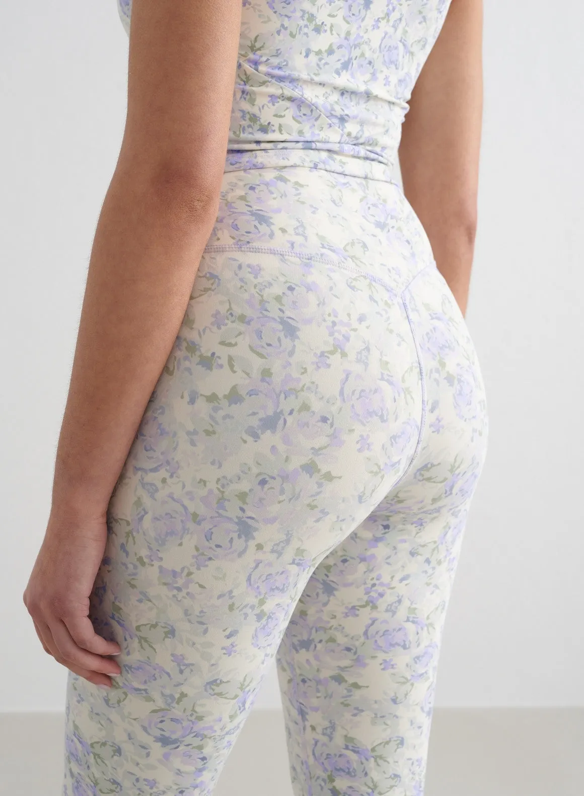 Speed Ready Blossom Rose Sense Flare Tights