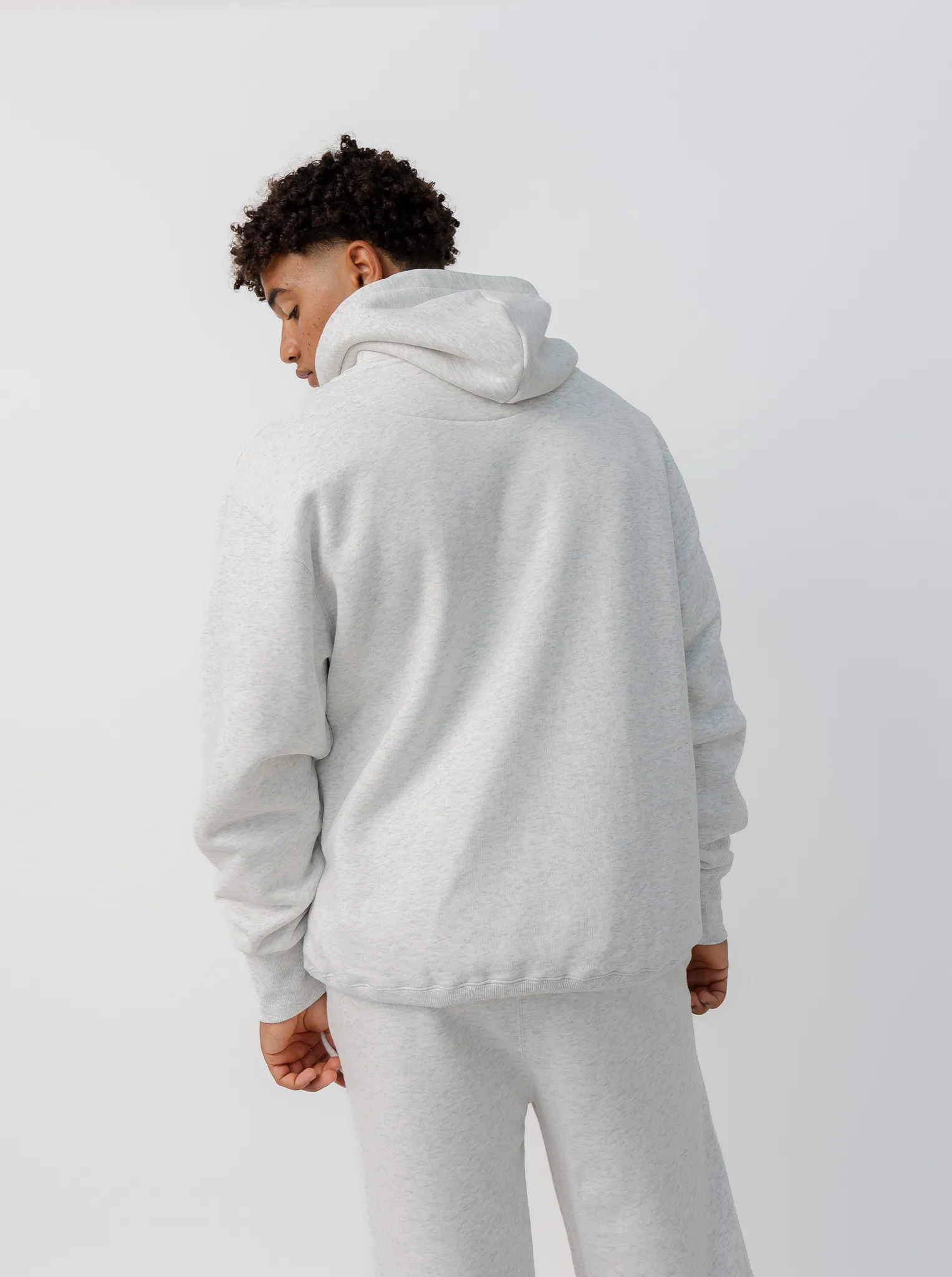Pearl details sports event Classic Logo Heavyweight Pullover